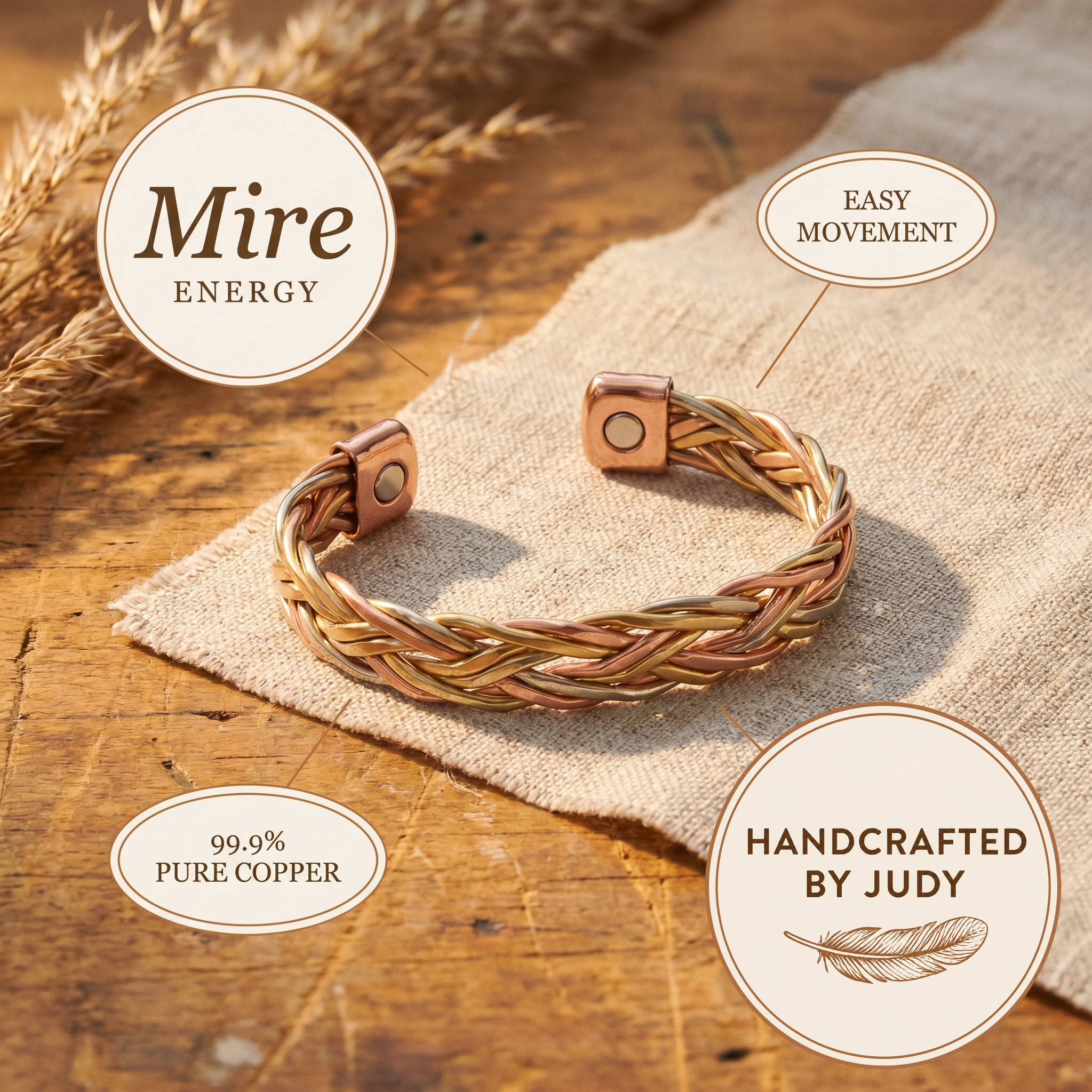 Judy's Mire Copper Bracelet