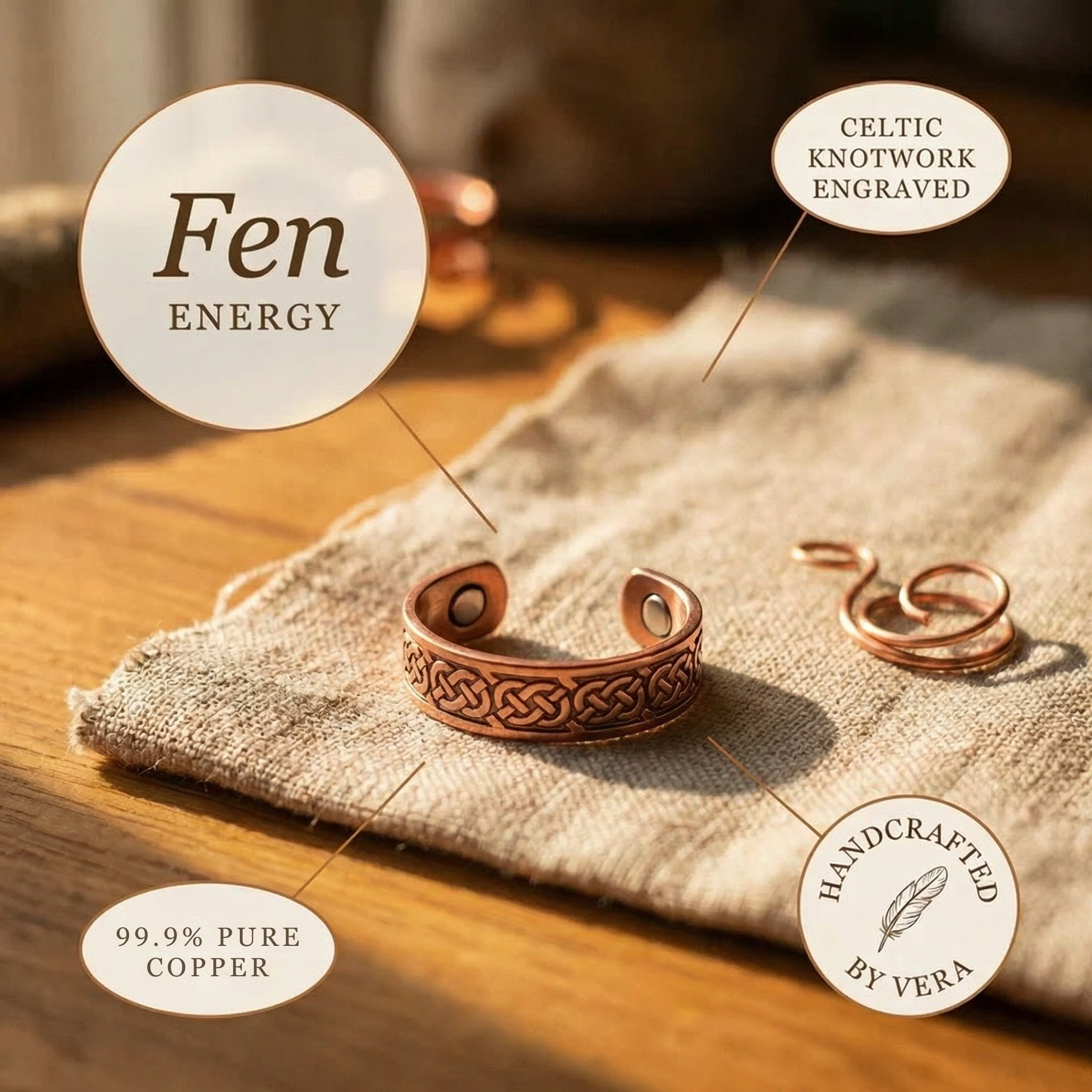 Judy's Fen Copper Ring