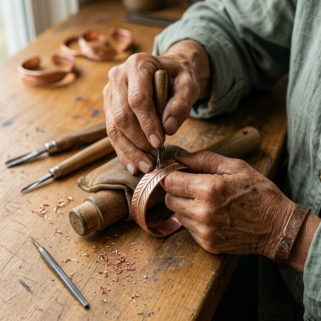 Judy's Root Copper Bracelet