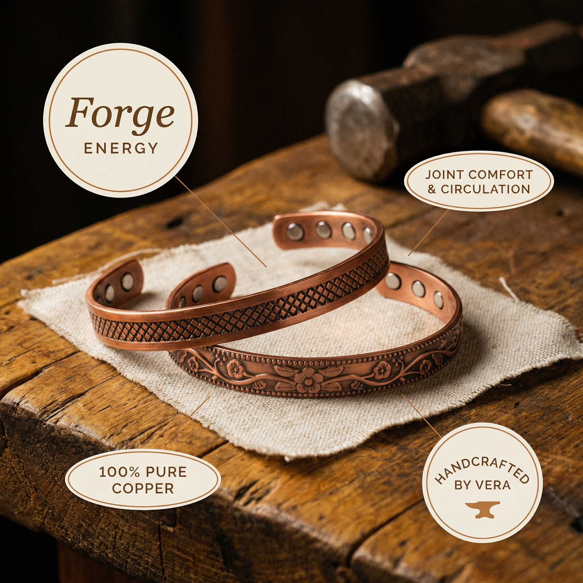 Judy's Forge Copper Set