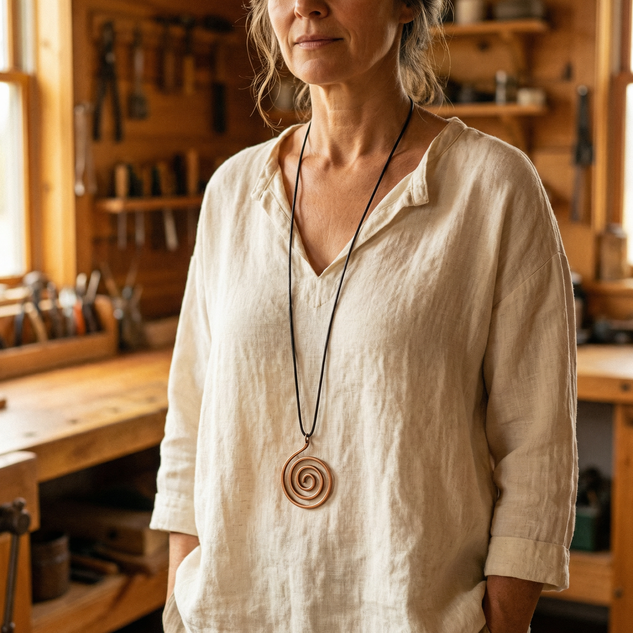 Judy's Mesa Copper Necklace