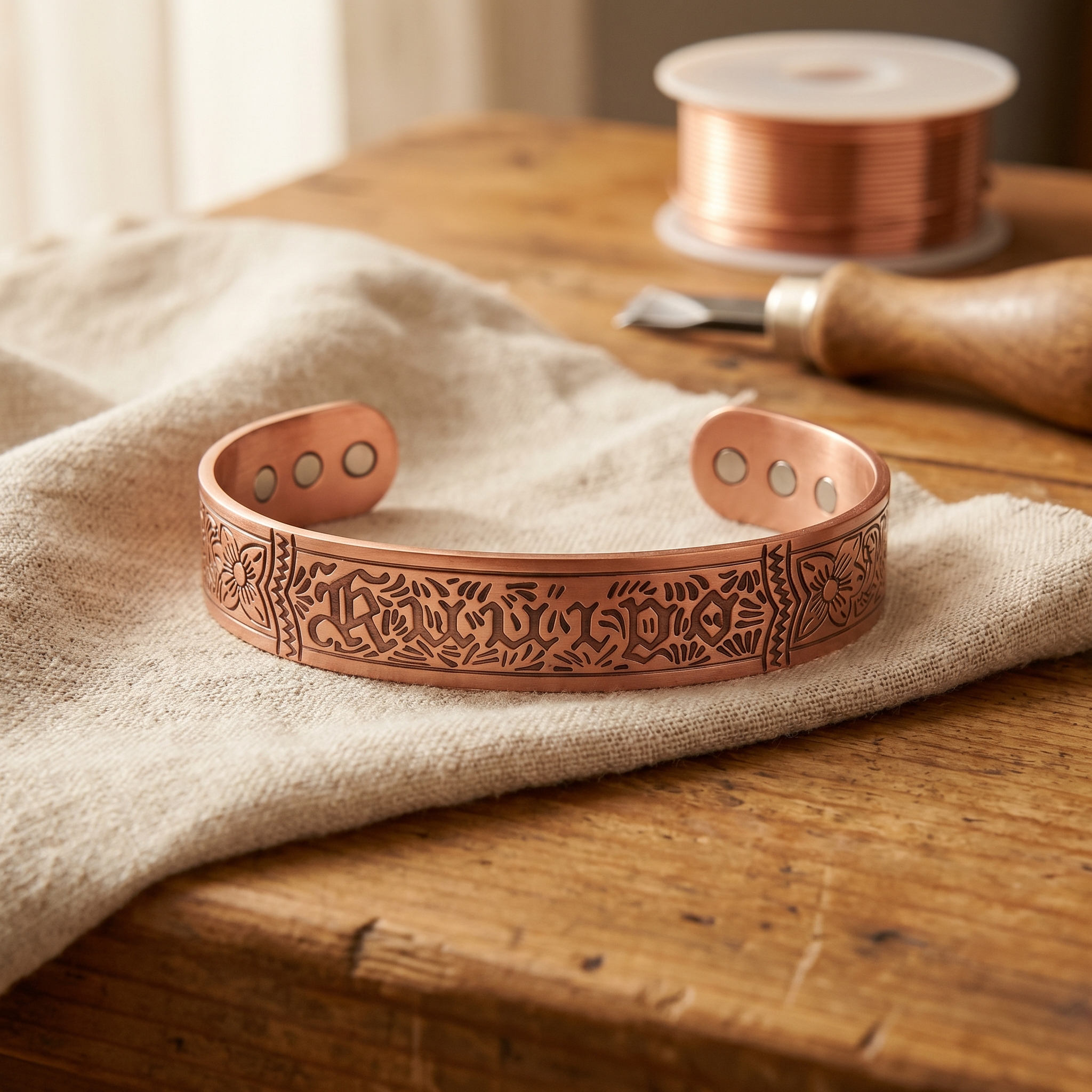 Judy's Drift Copper Bracelet