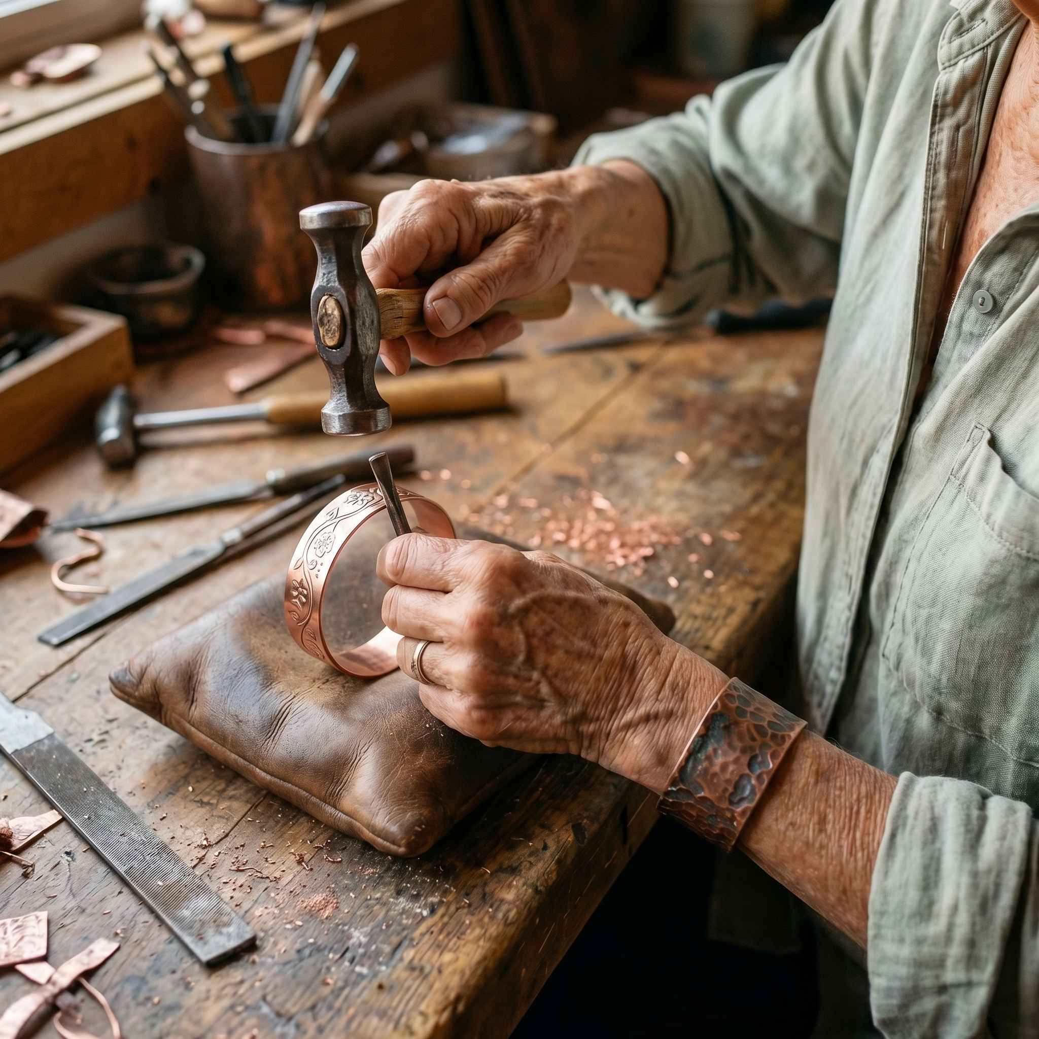 Judy's Knell Copper Bracelet