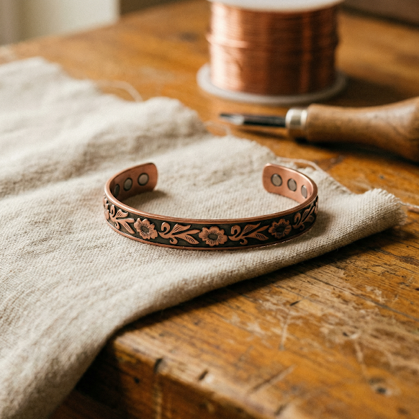 Judy's Vine Copper Bracelet