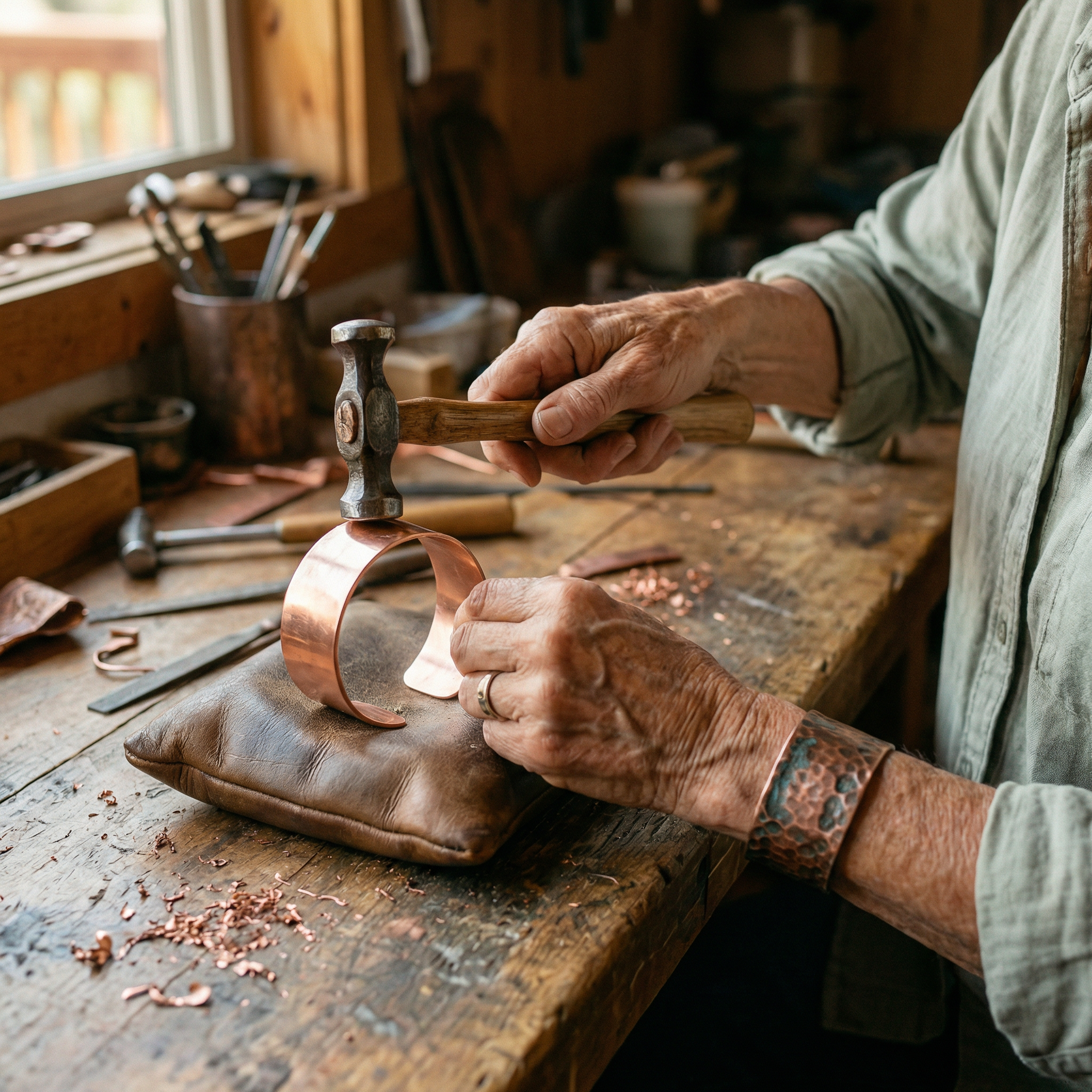 Judy's Hearth Copper Ring