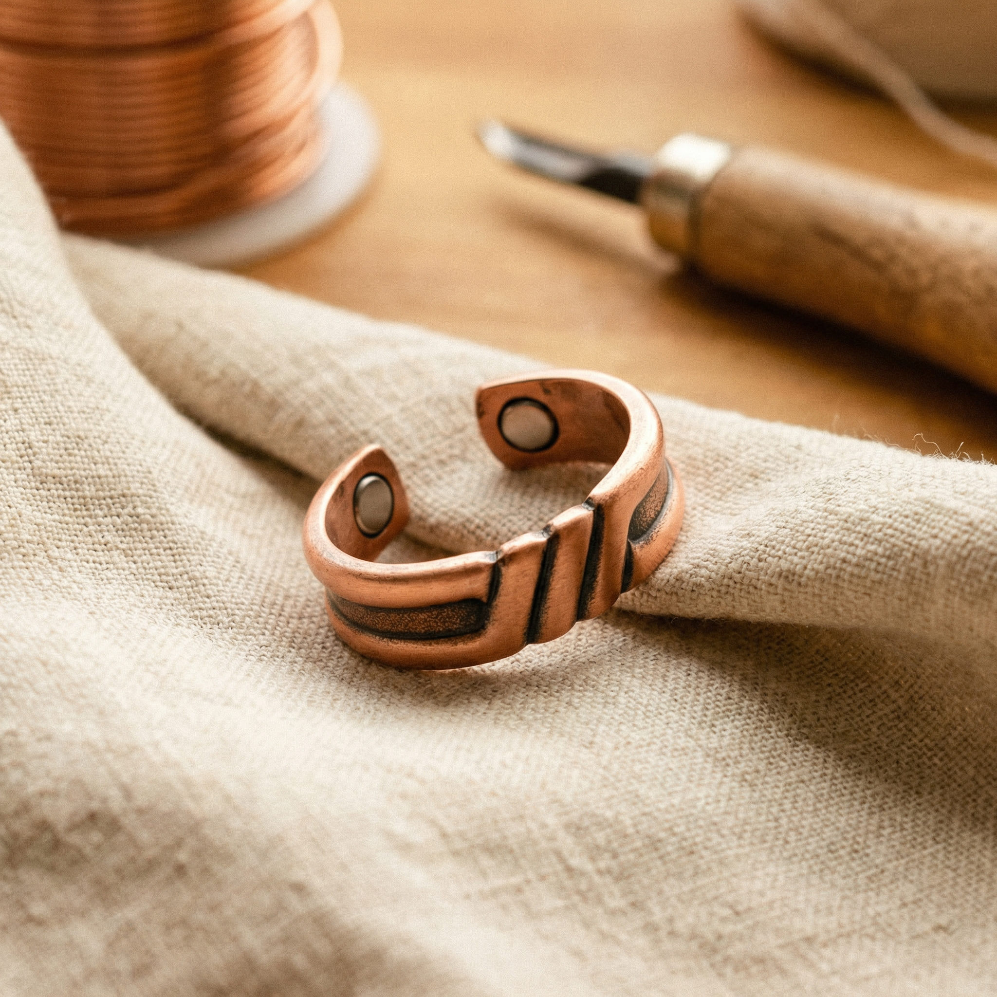 Judy's Peat Copper Ring