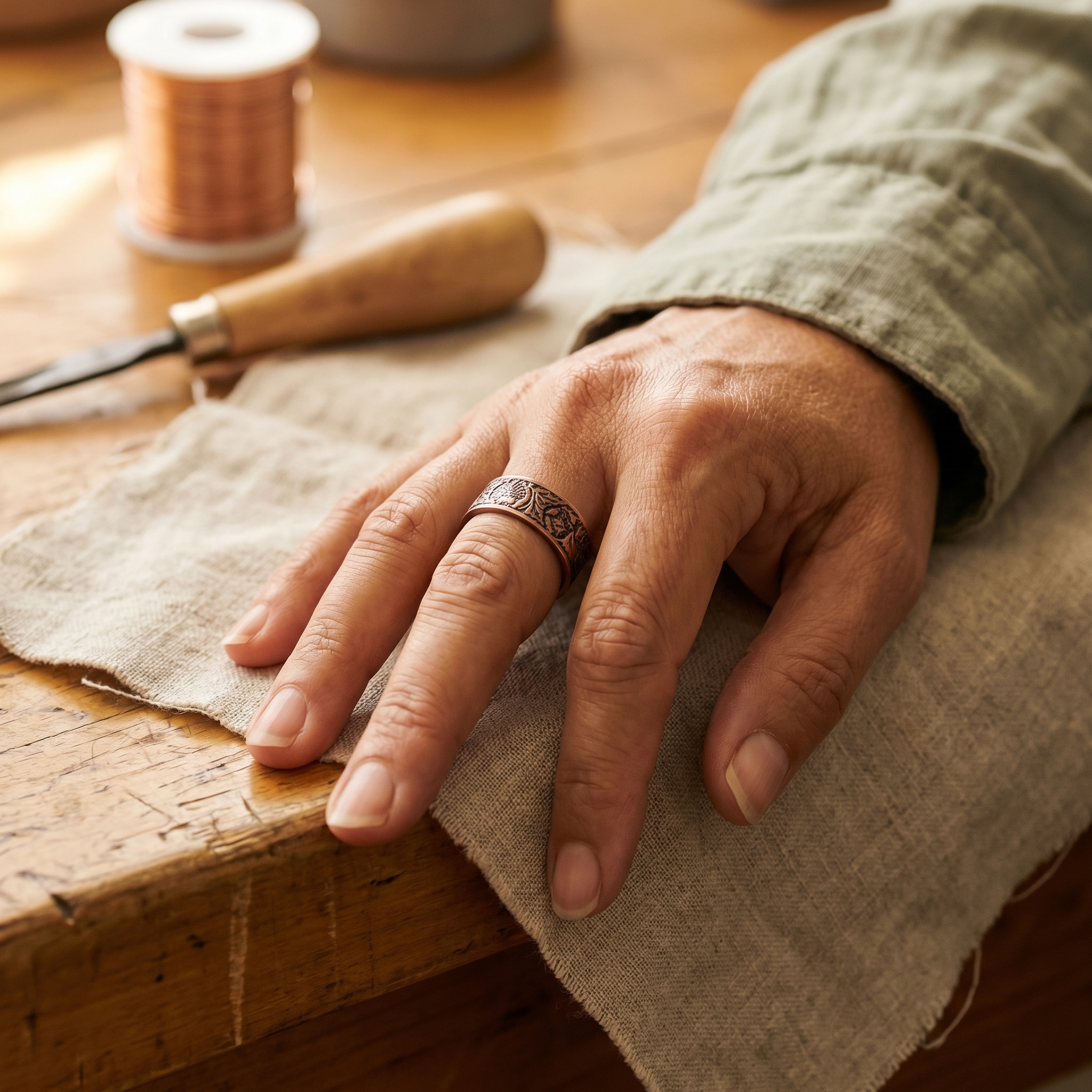 Judy's Bole Copper Ring
