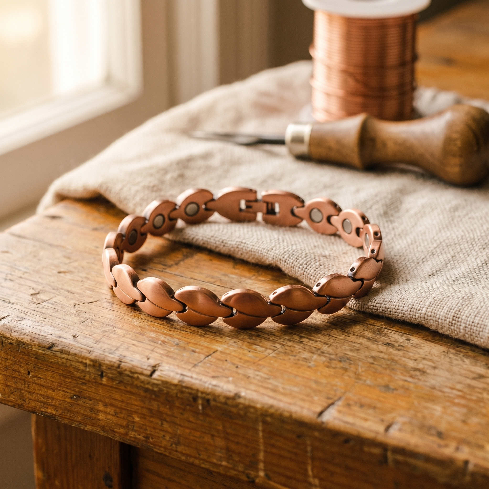 Judy's Marsh Copper Anklet
