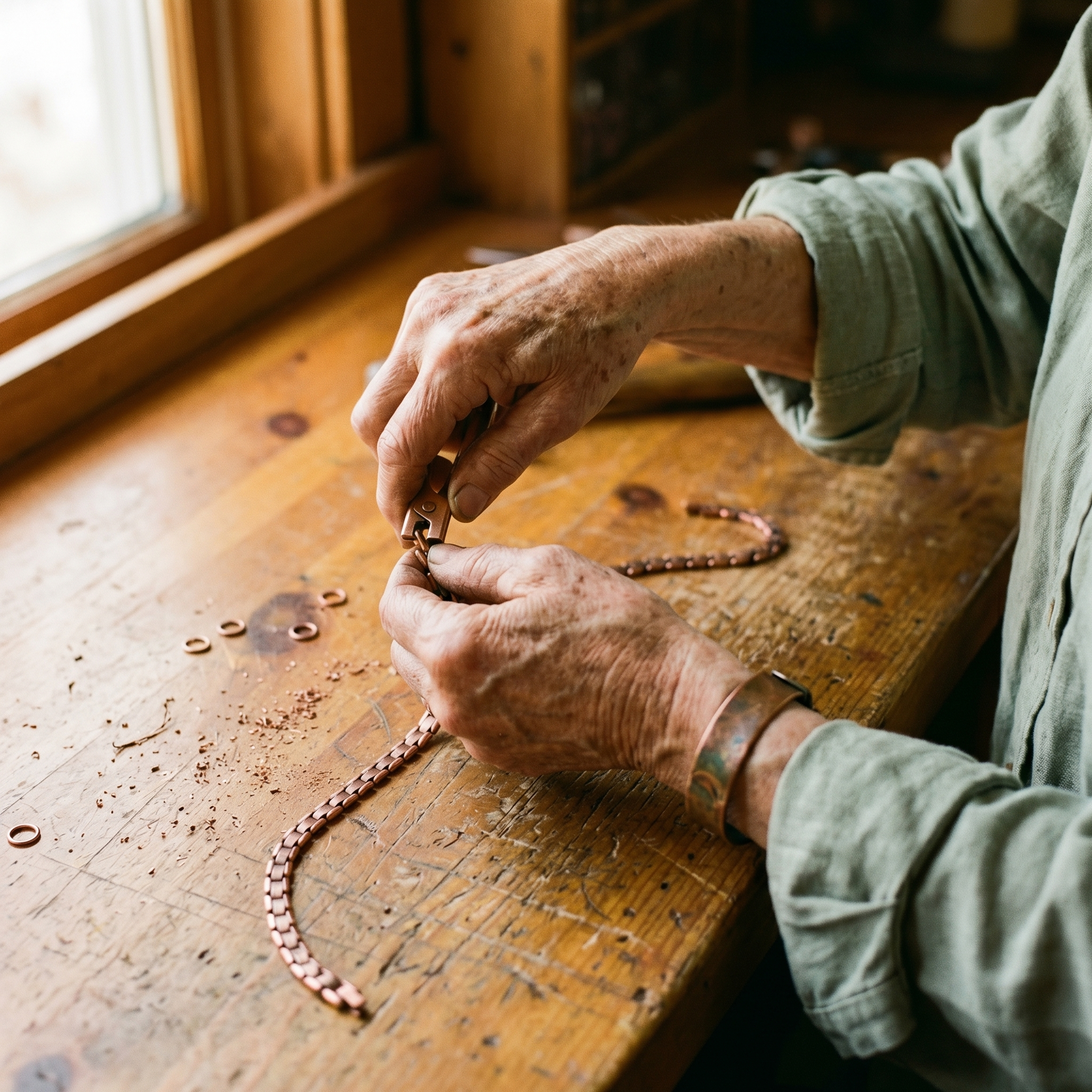 Judy's Haze Copper Necklace