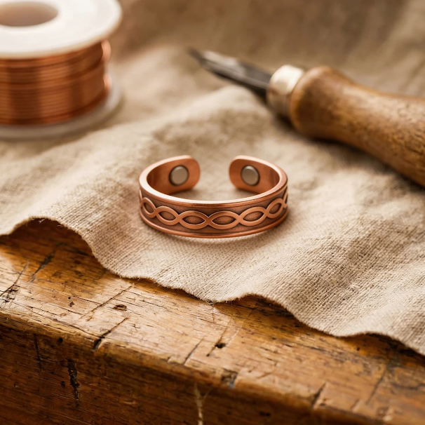 Judy's Char Copper Ring