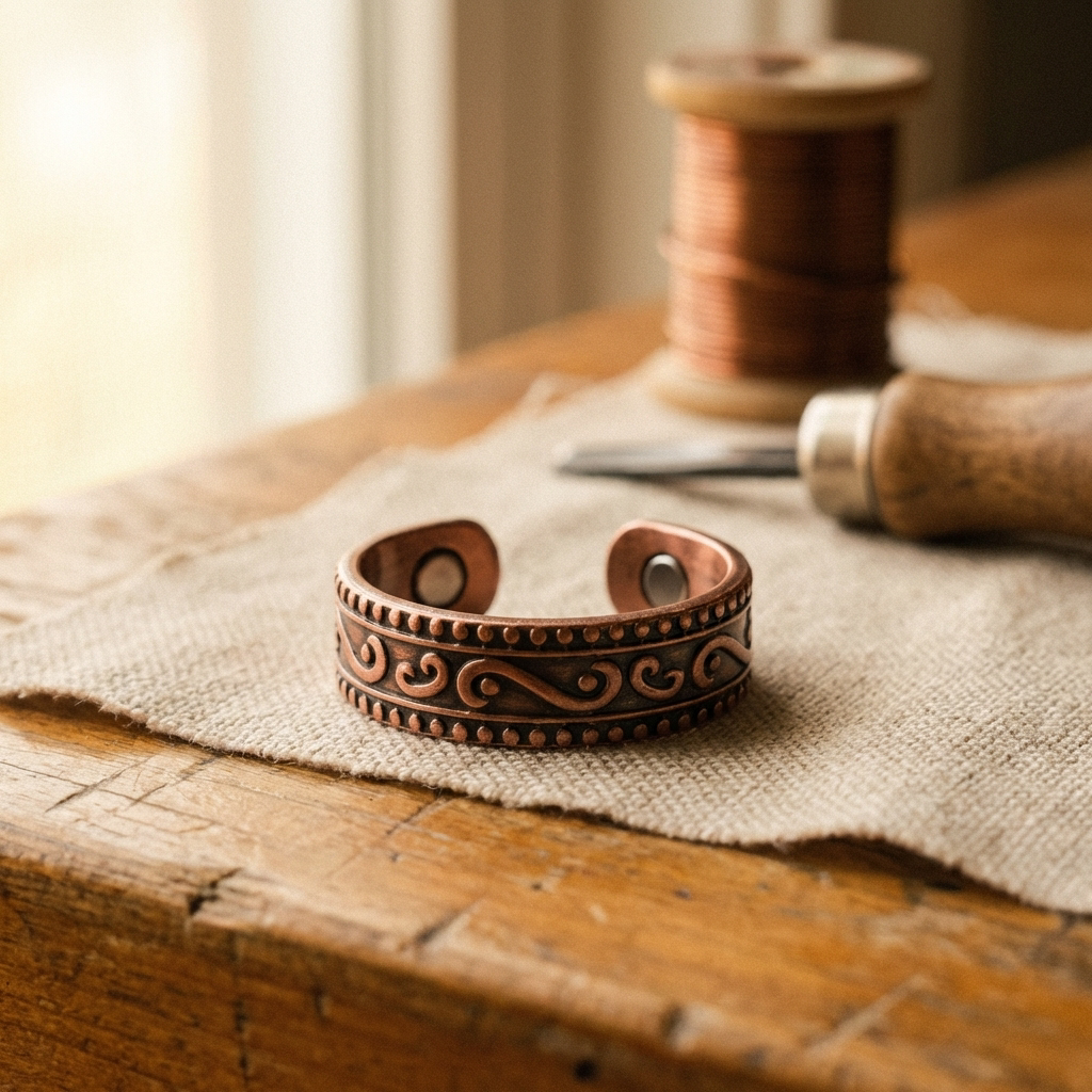 Judy's Fern Copper Ring