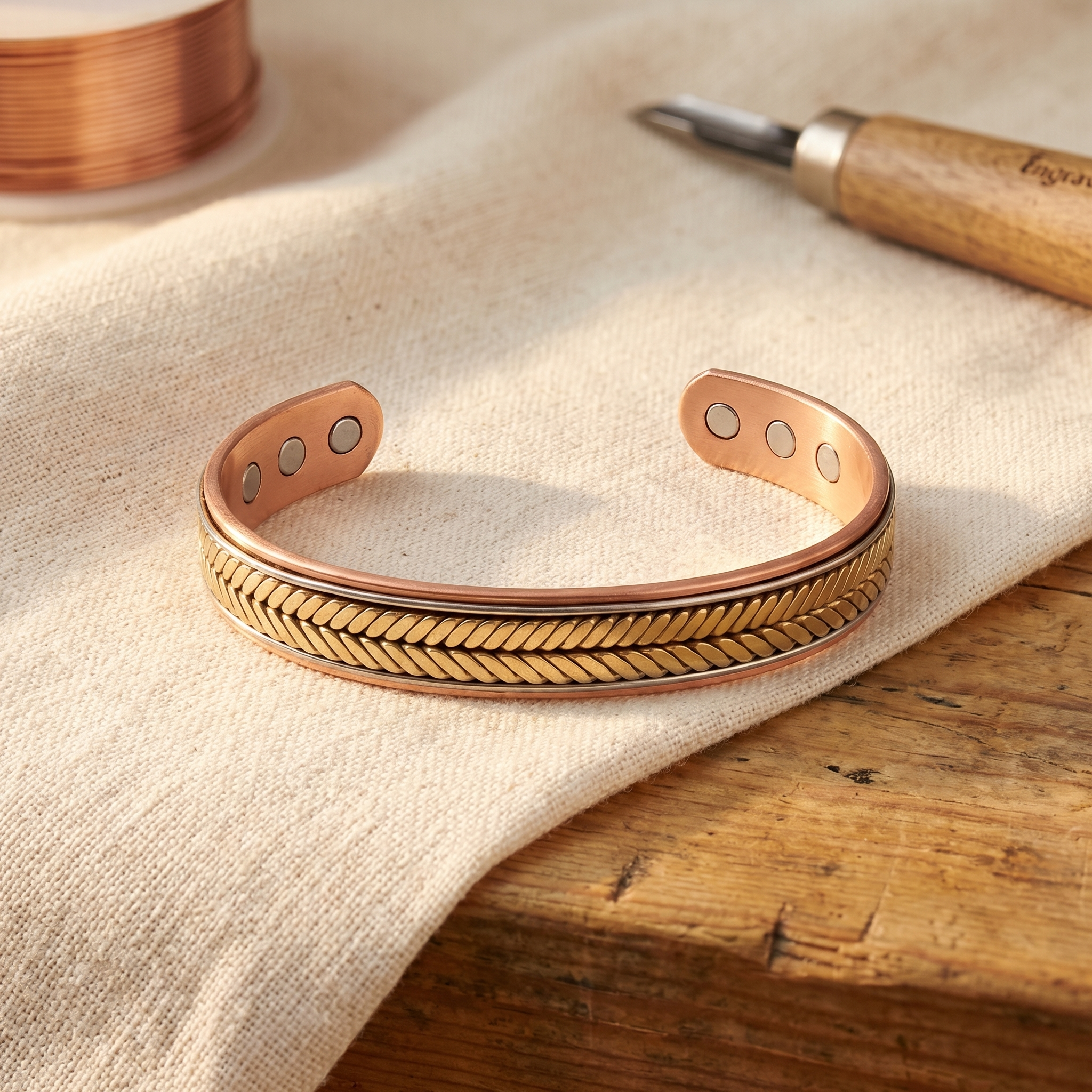Judy's Harvest Copper Bracelet