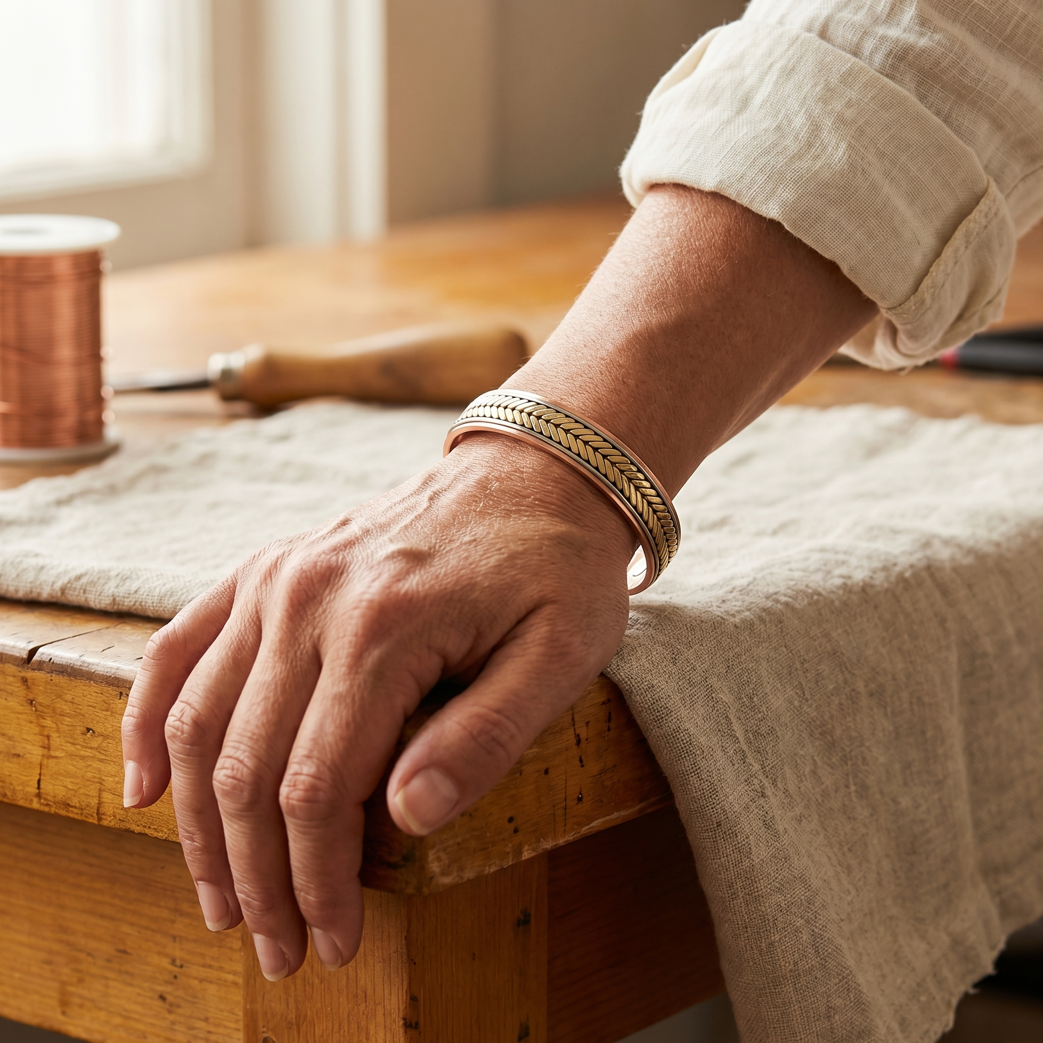 Judy's Harvest Copper Bracelet