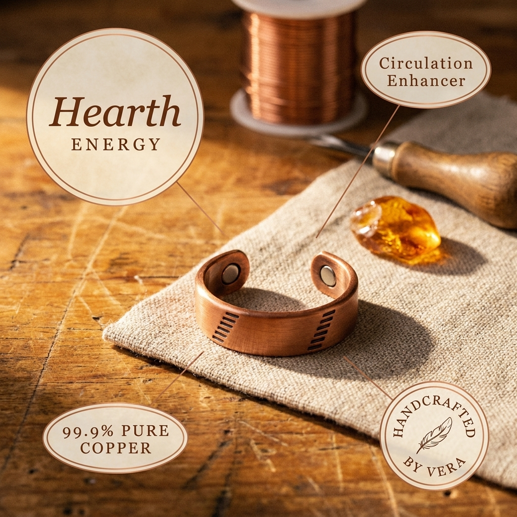 Judy's Hearth Copper Ring