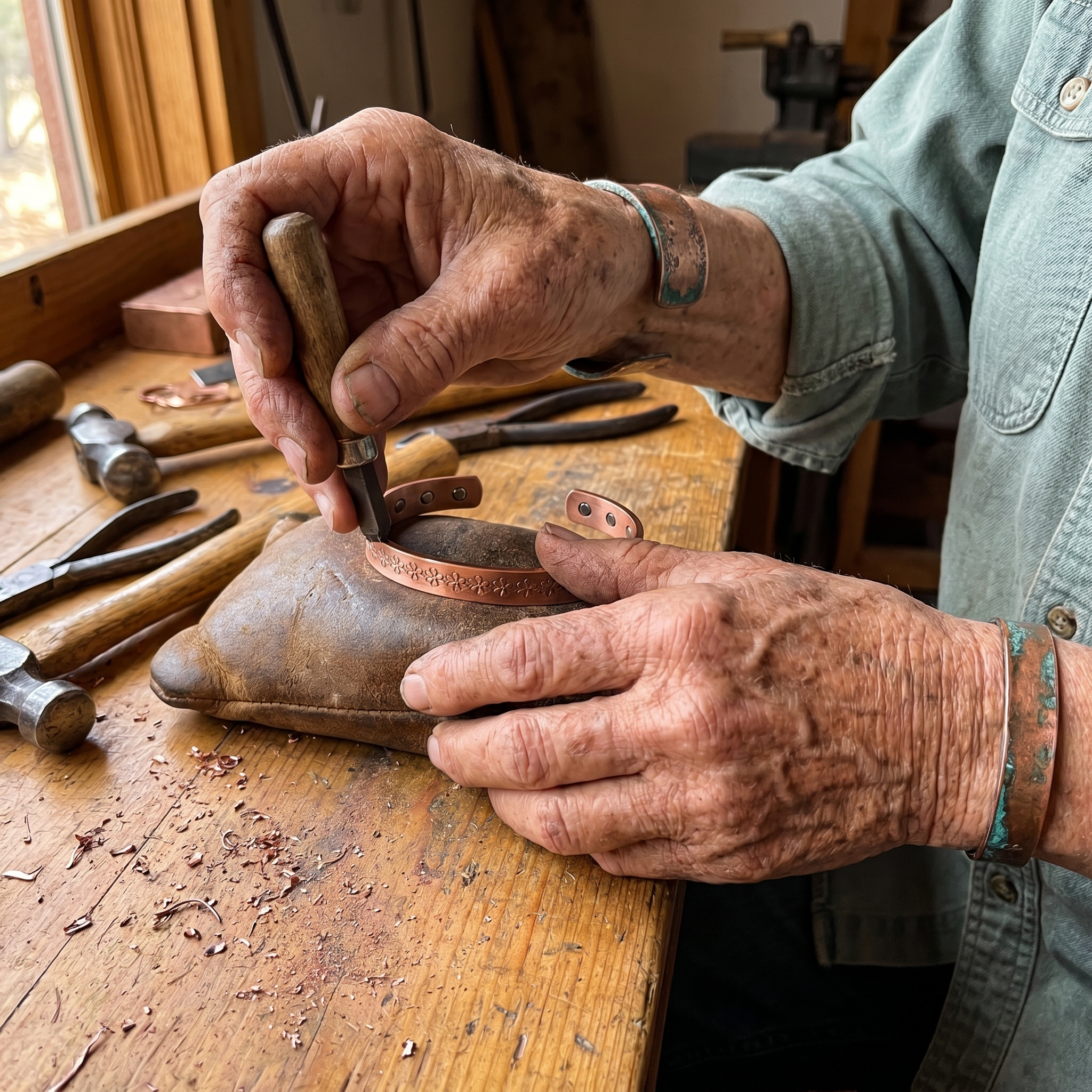 Judy's Loch Copper Bracelet