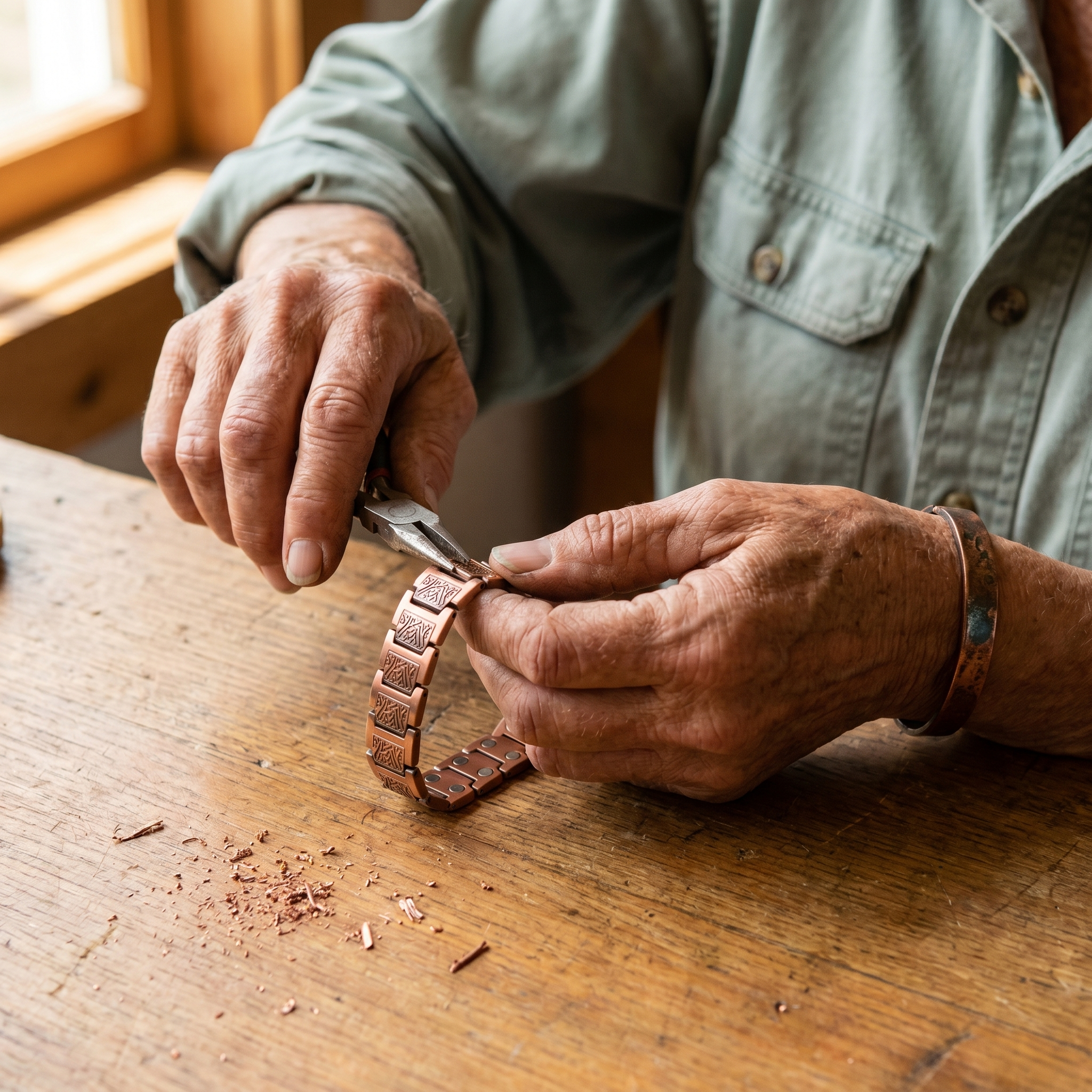 Judy's Glen Men's Copper Bracelet