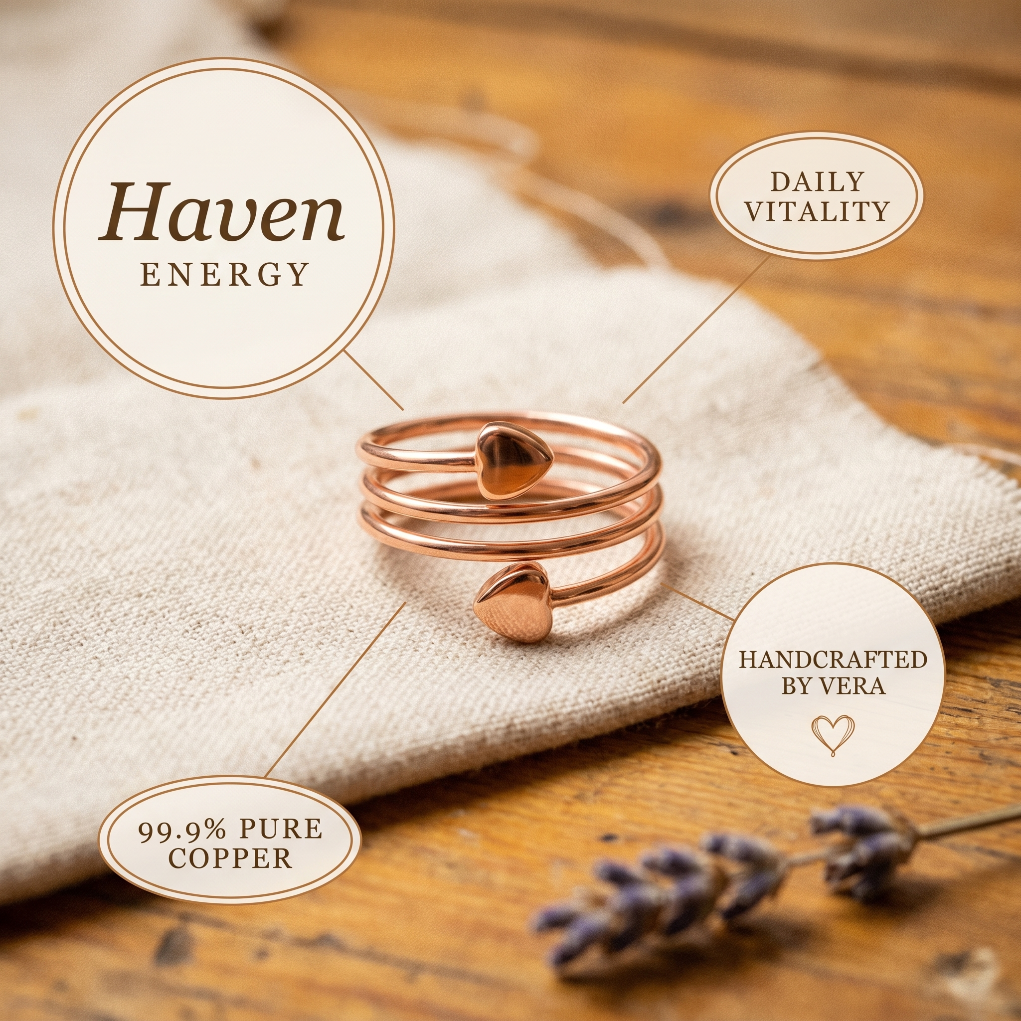 Judy's Haven Copper Ring