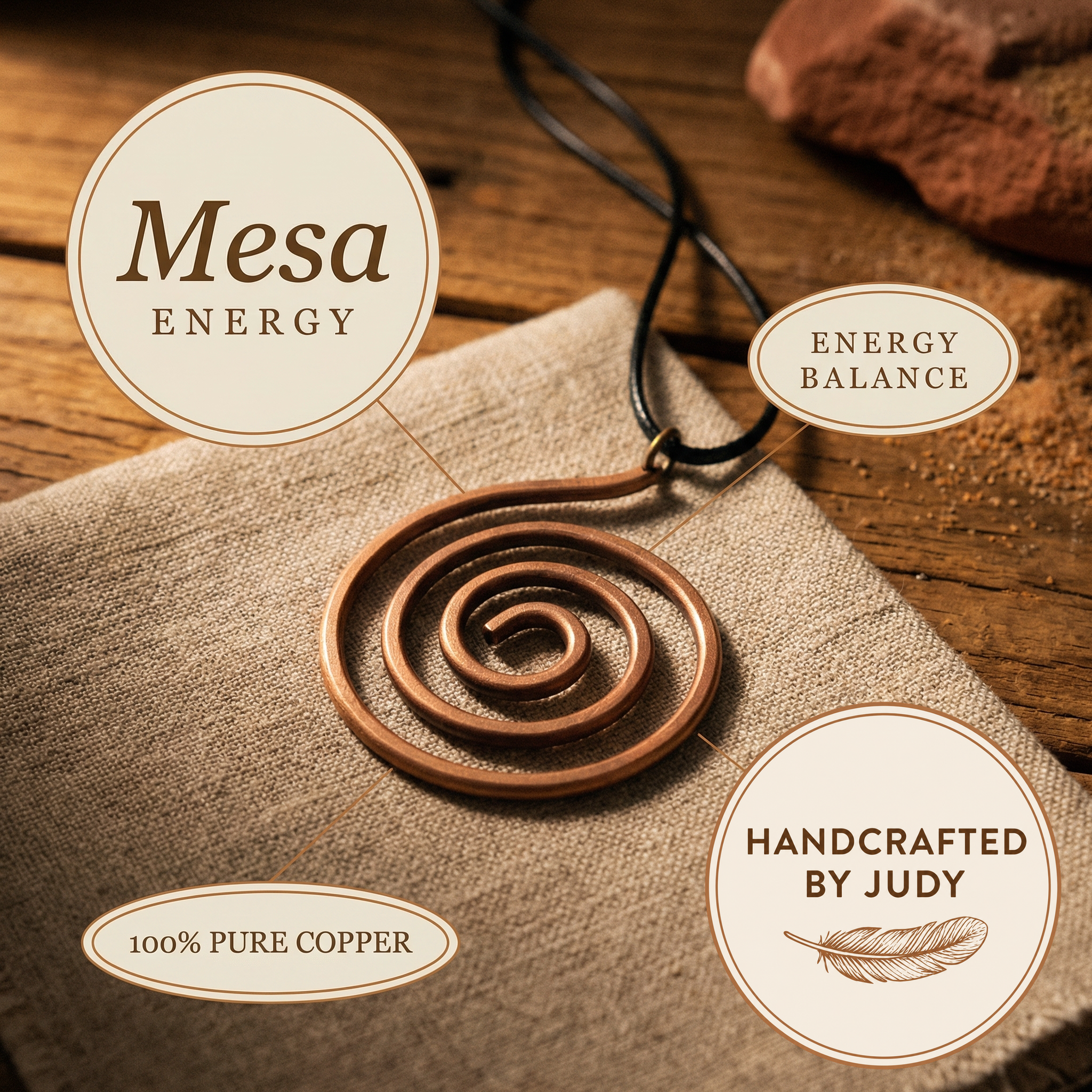 Judy's Mesa Copper Necklace