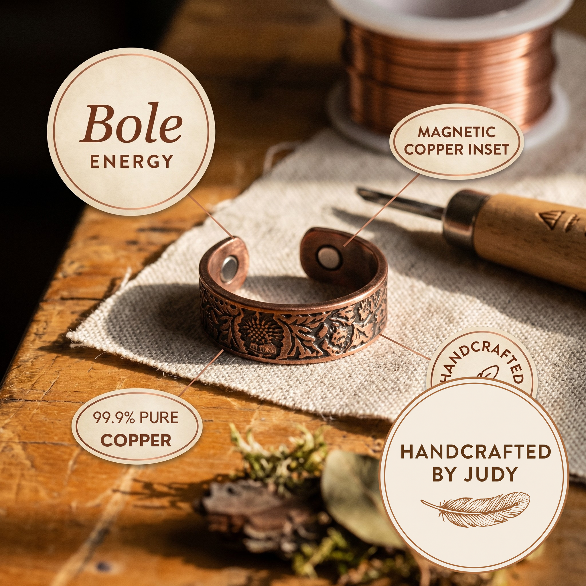 Judy's Bole Copper Ring