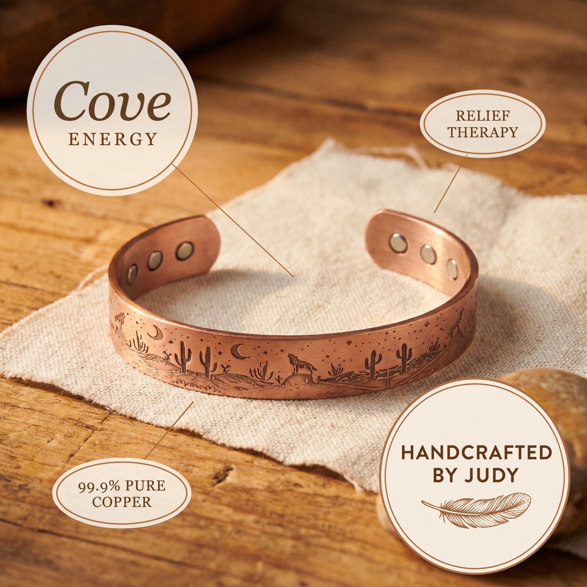 Judy's Cove Copper Bracelet