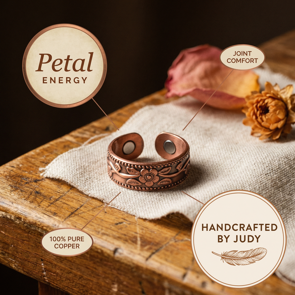Judy's Petal Copper Ring