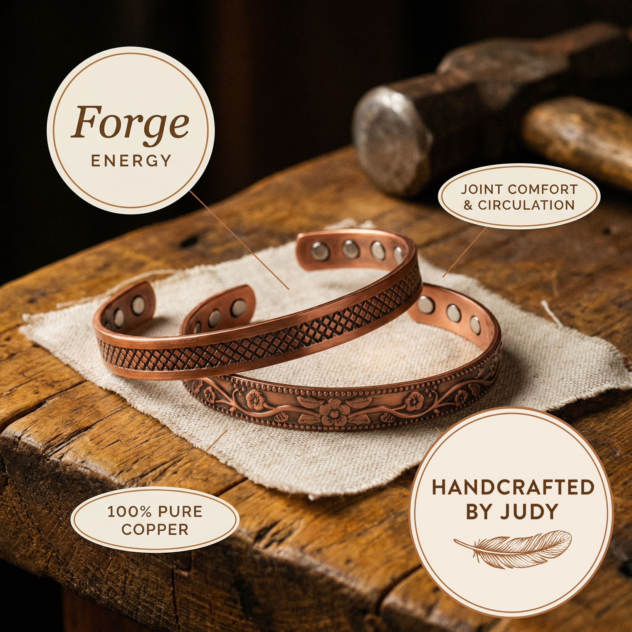 Judy's Forge Copper Set