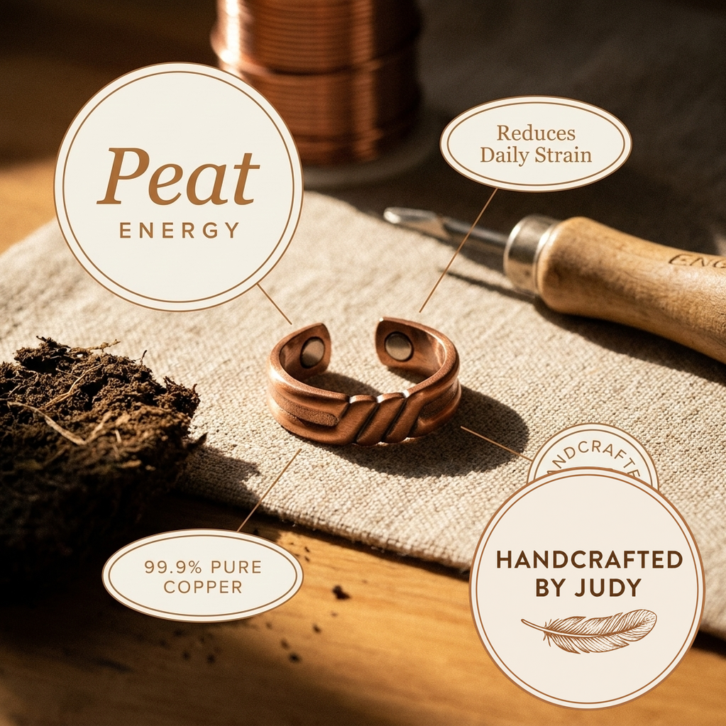Judy's Peat Copper Ring