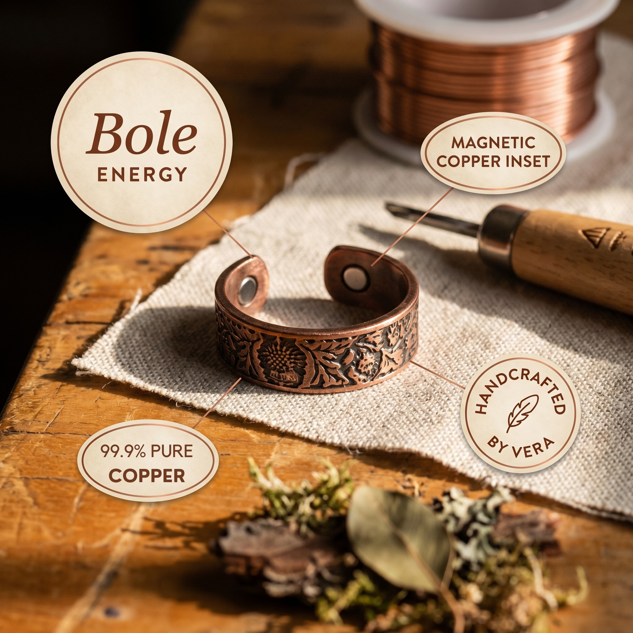 Judy's Bole Copper Ring