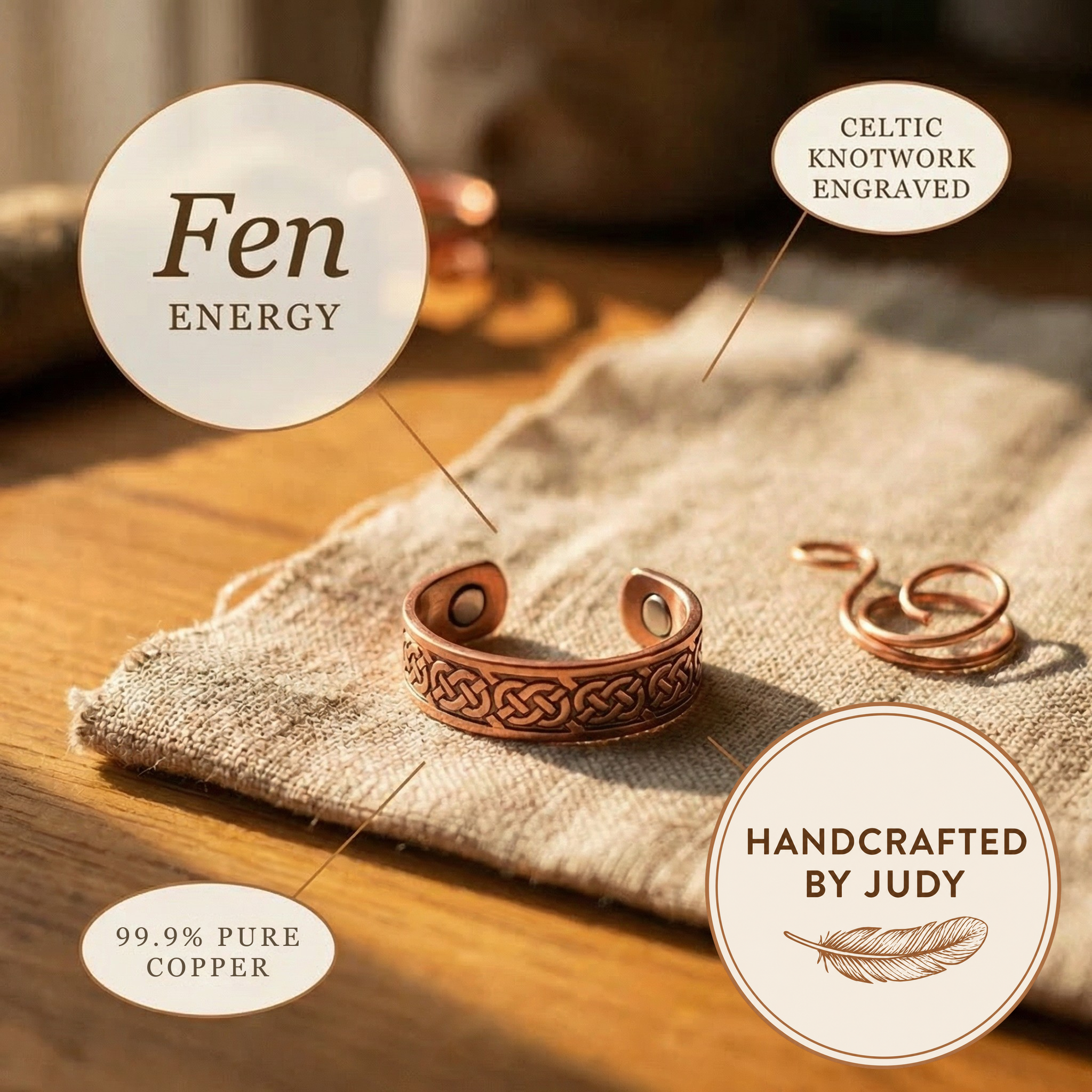 Judy's Fen Copper Ring