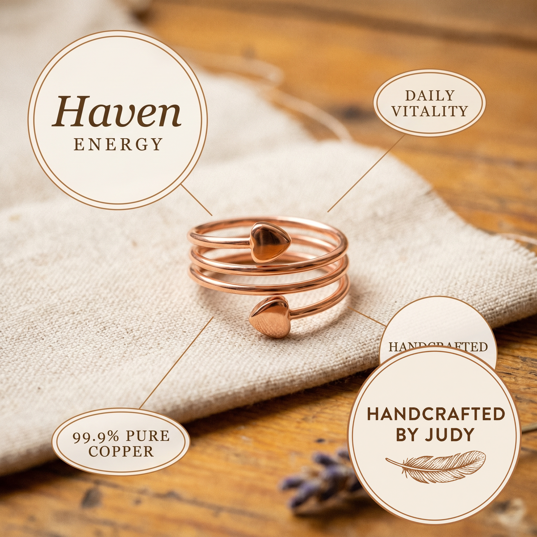Judy's Haven Copper Ring