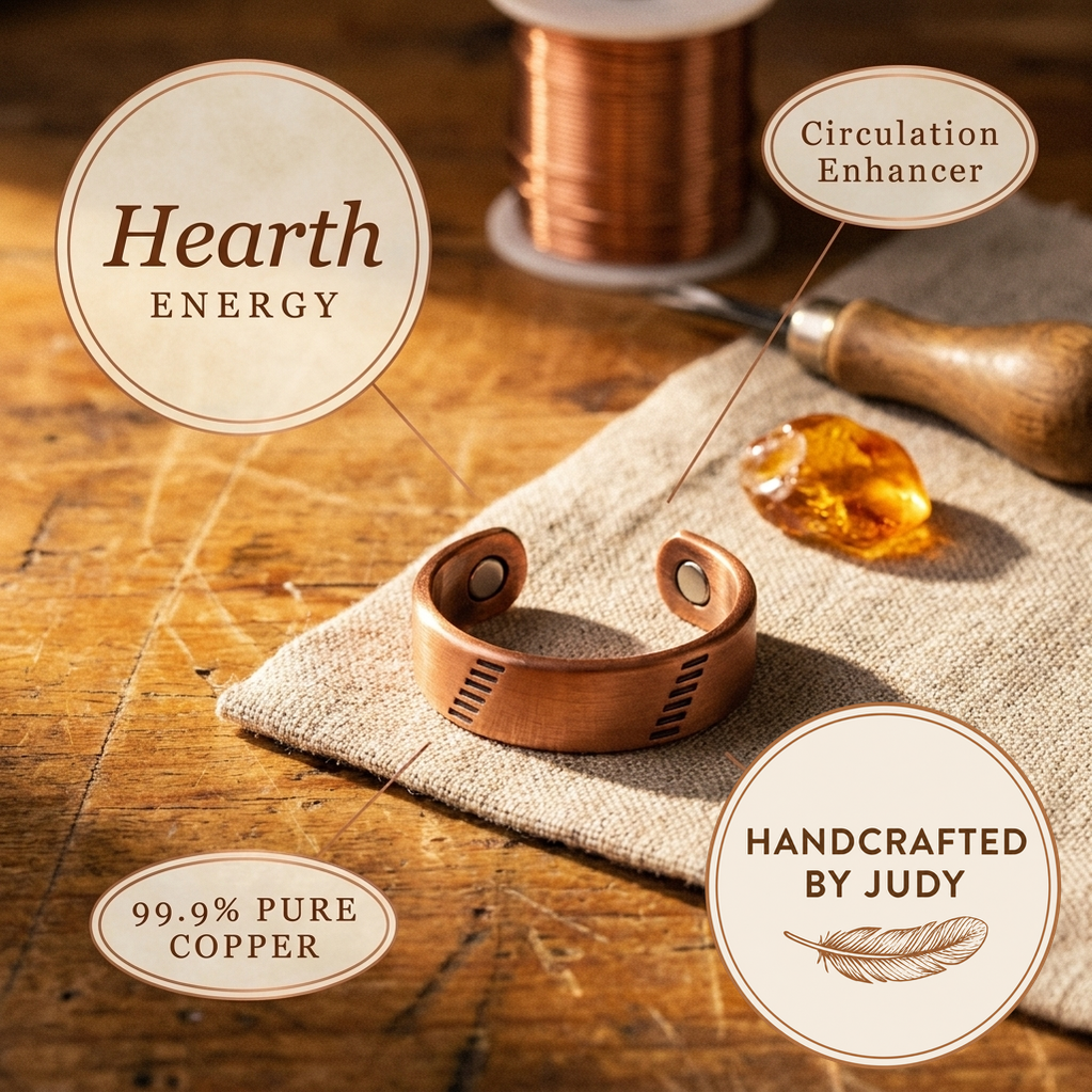 Judy's Hearth Copper Ring