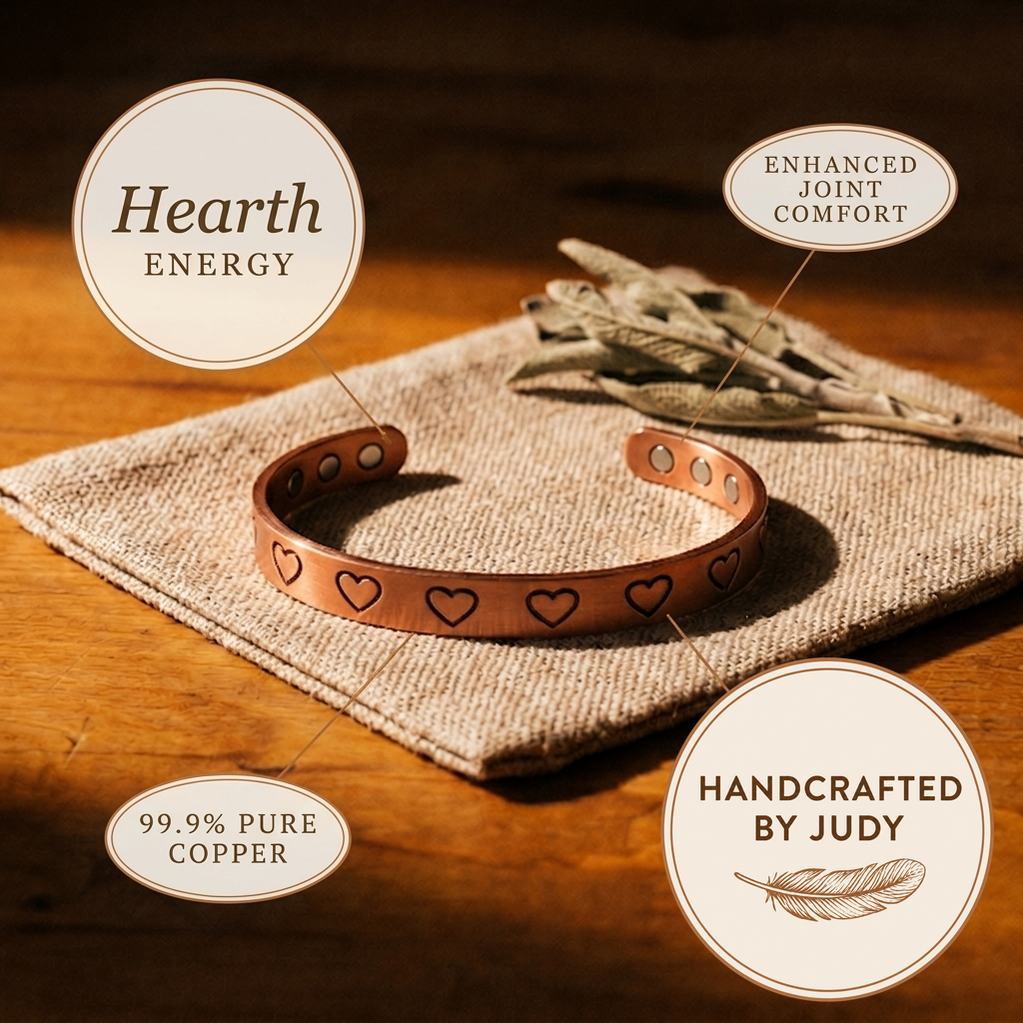 Judy's Hearth Copper Bracelet