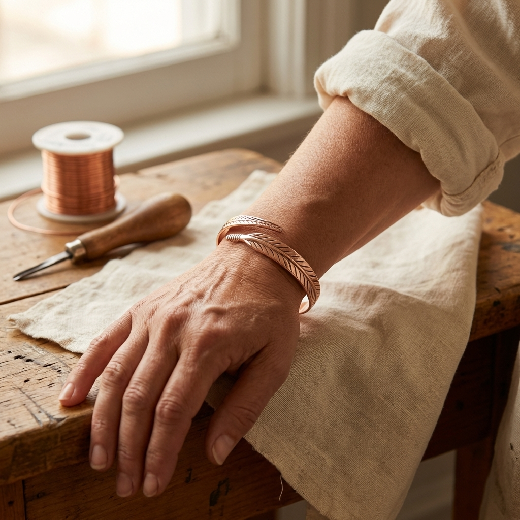 Judy's Root Copper Bracelet