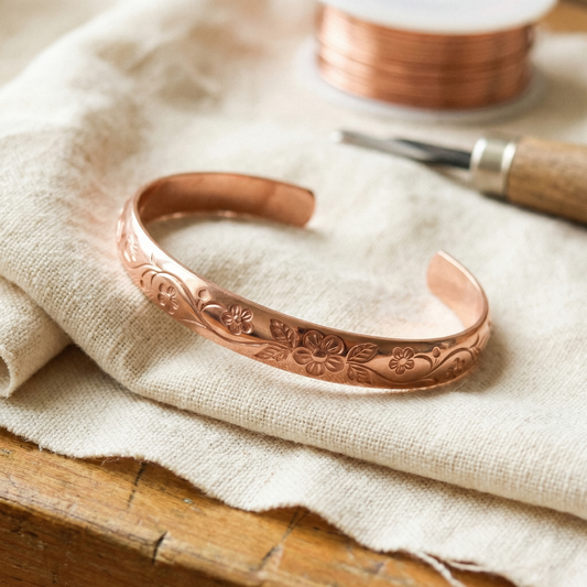 Judy's Bloom Copper Bracelet