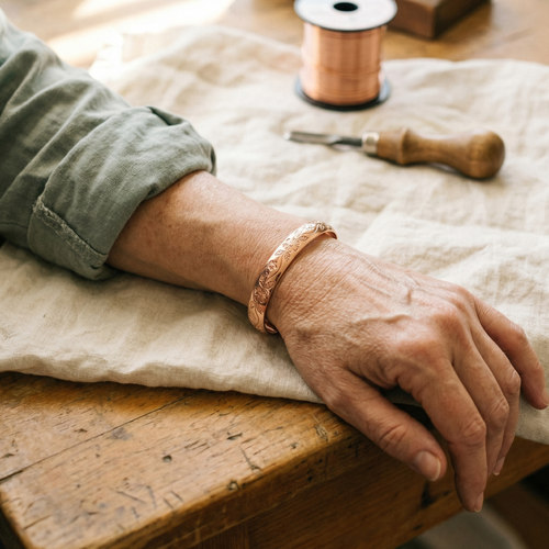 Judy's Bloom Copper Bracelet