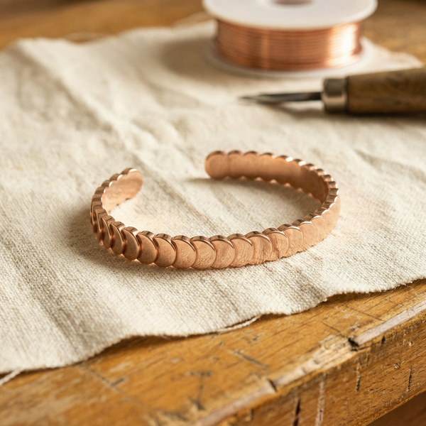 Judy's Tide Copper Bracelet