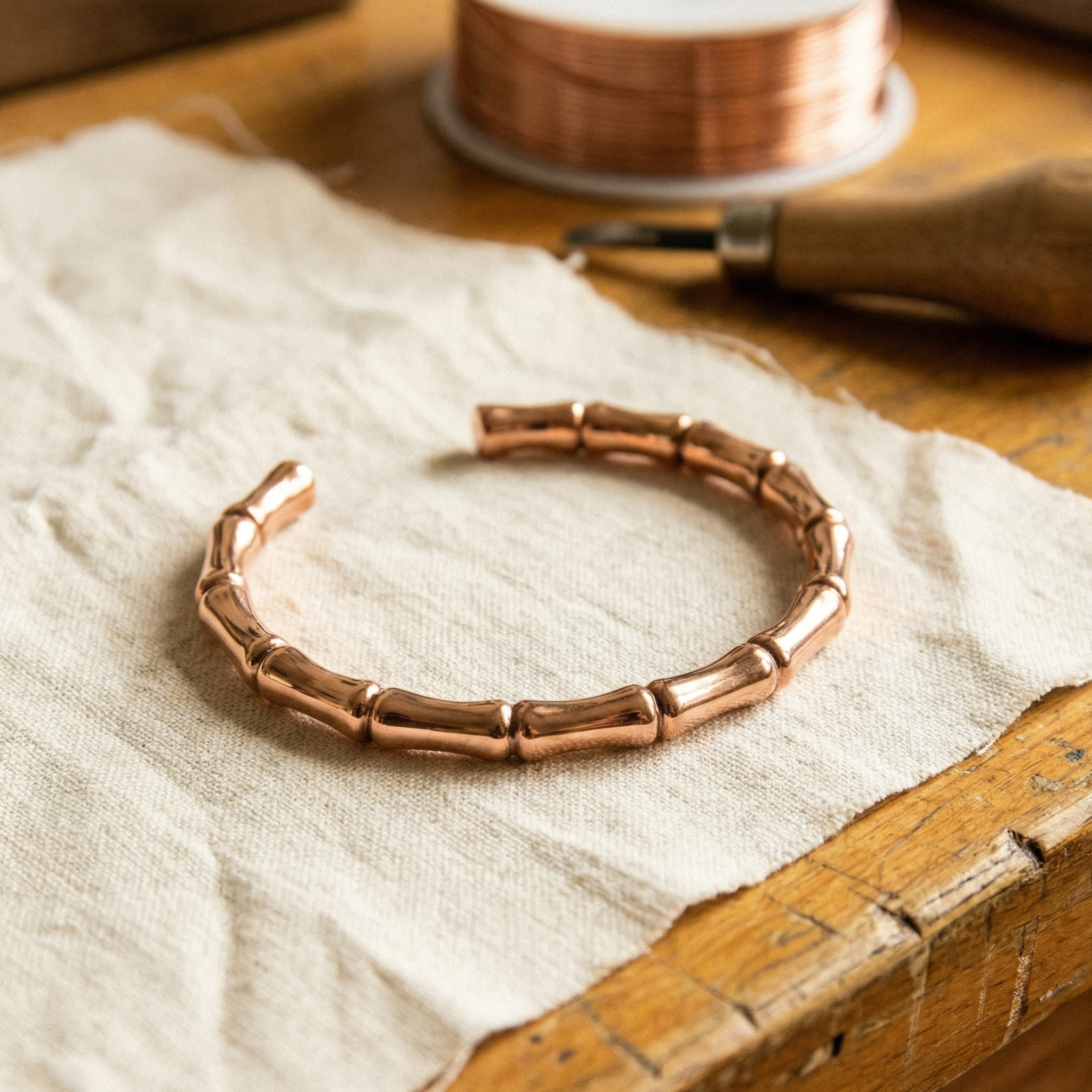 Judy's Grove Copper Bracelet
