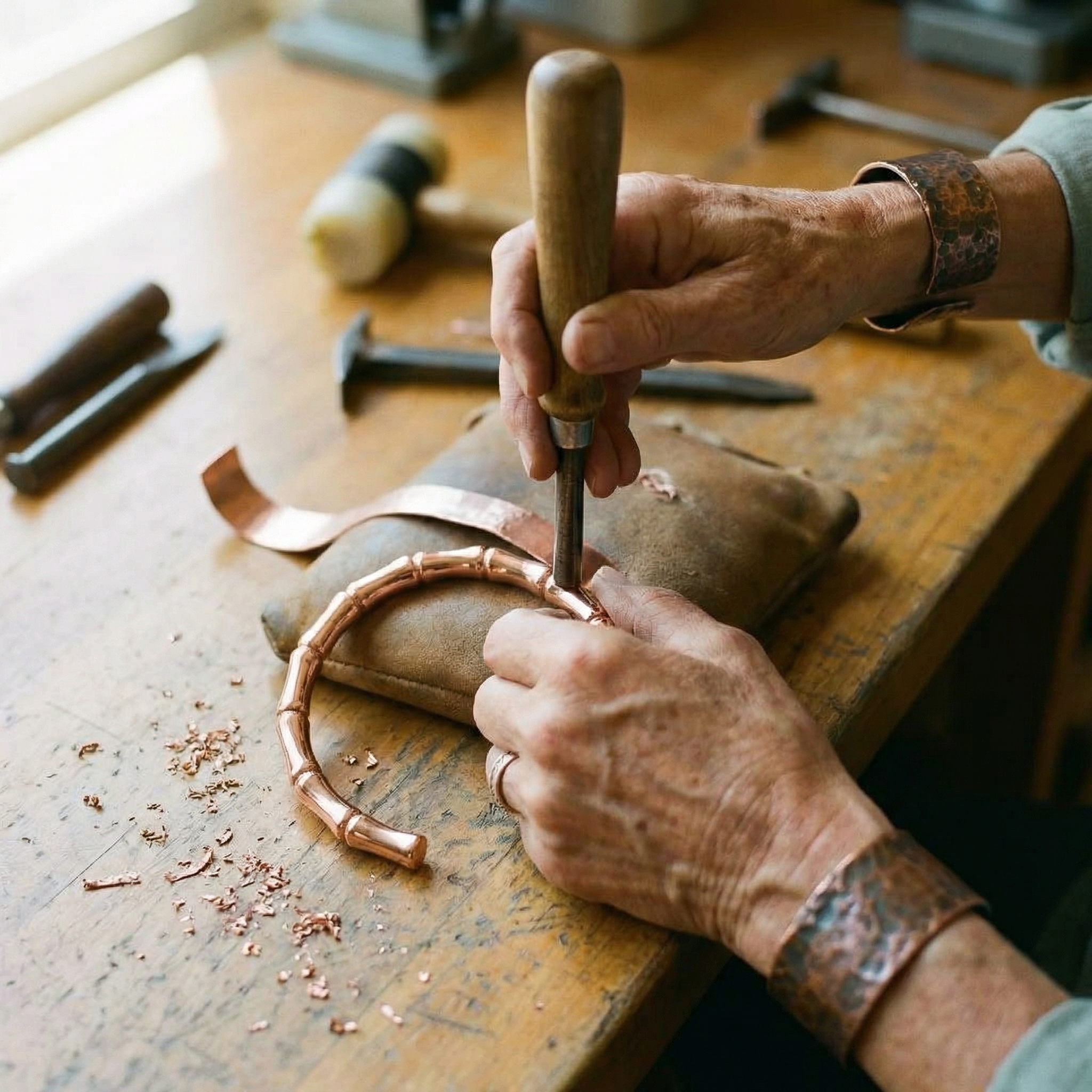 Judy's Grove Copper Bracelet