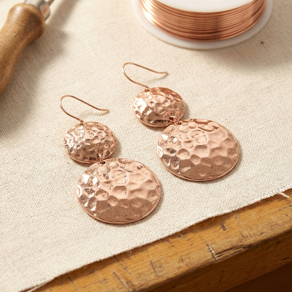 Judy's Solstice Copper Earrings