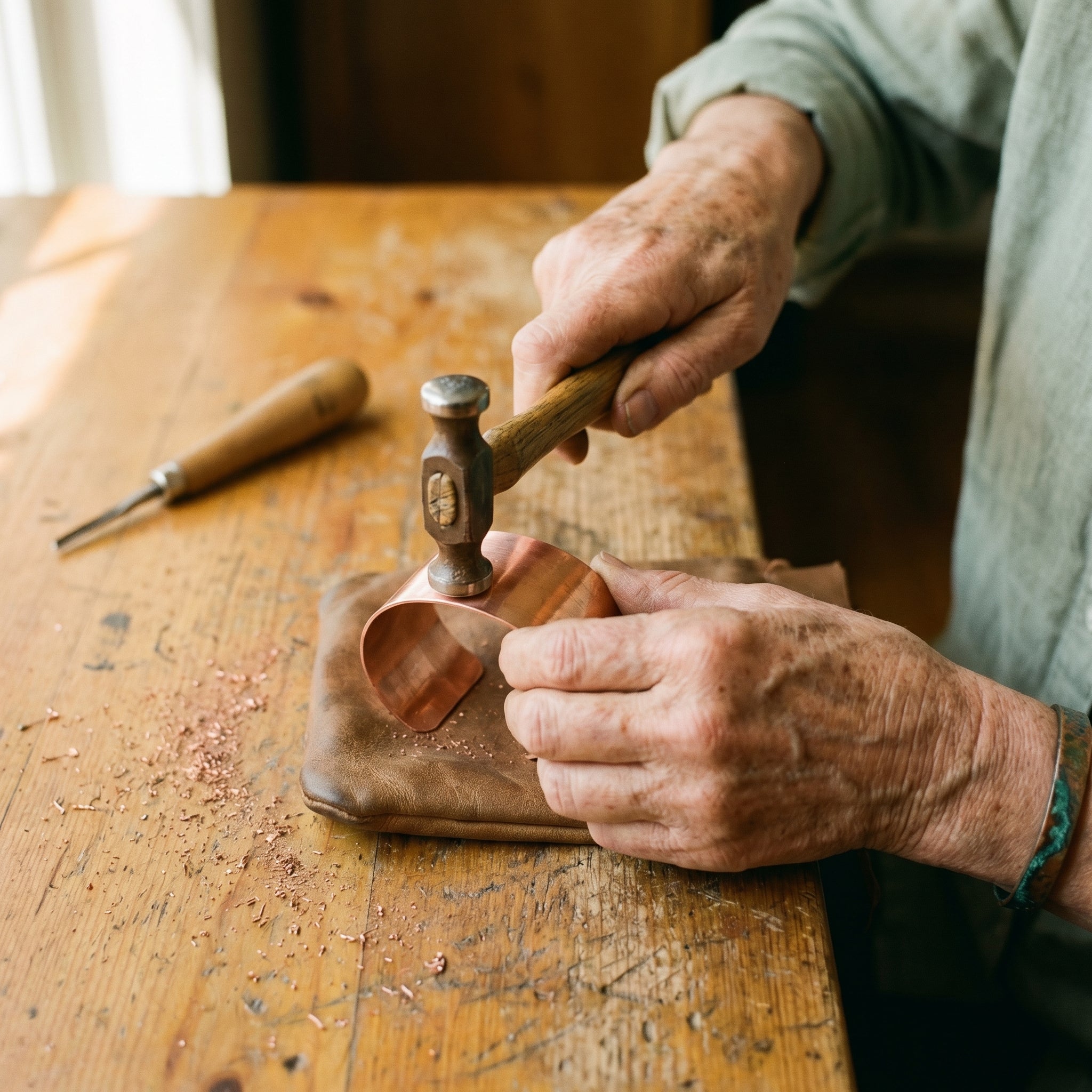 Judy's Ridge Copper Bracelet