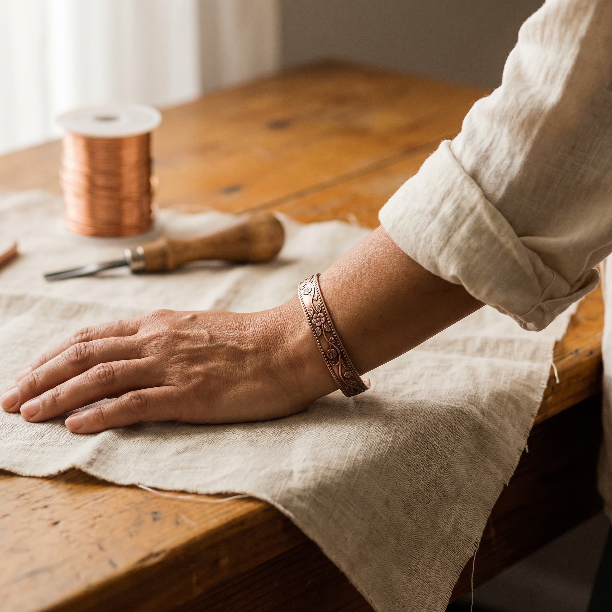 Judy's Knell Copper Bracelet