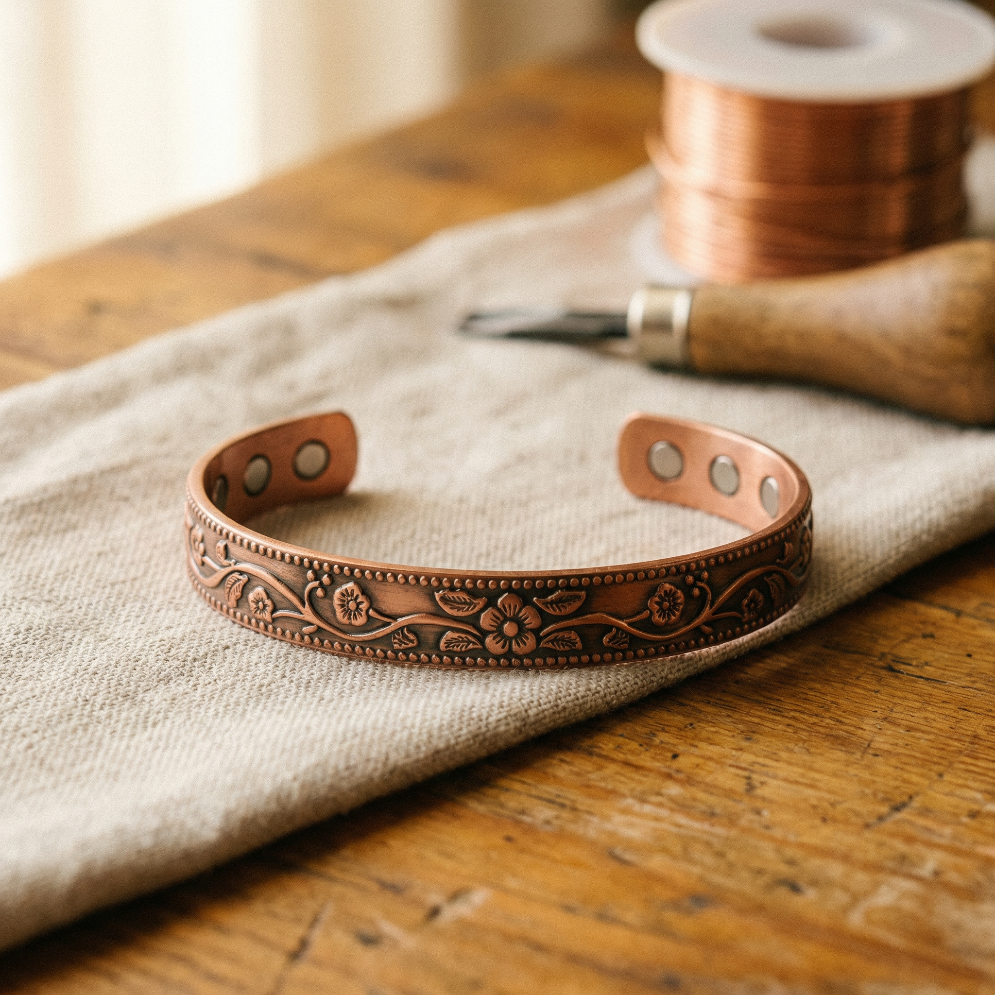 Judy's Knell Copper Bracelet