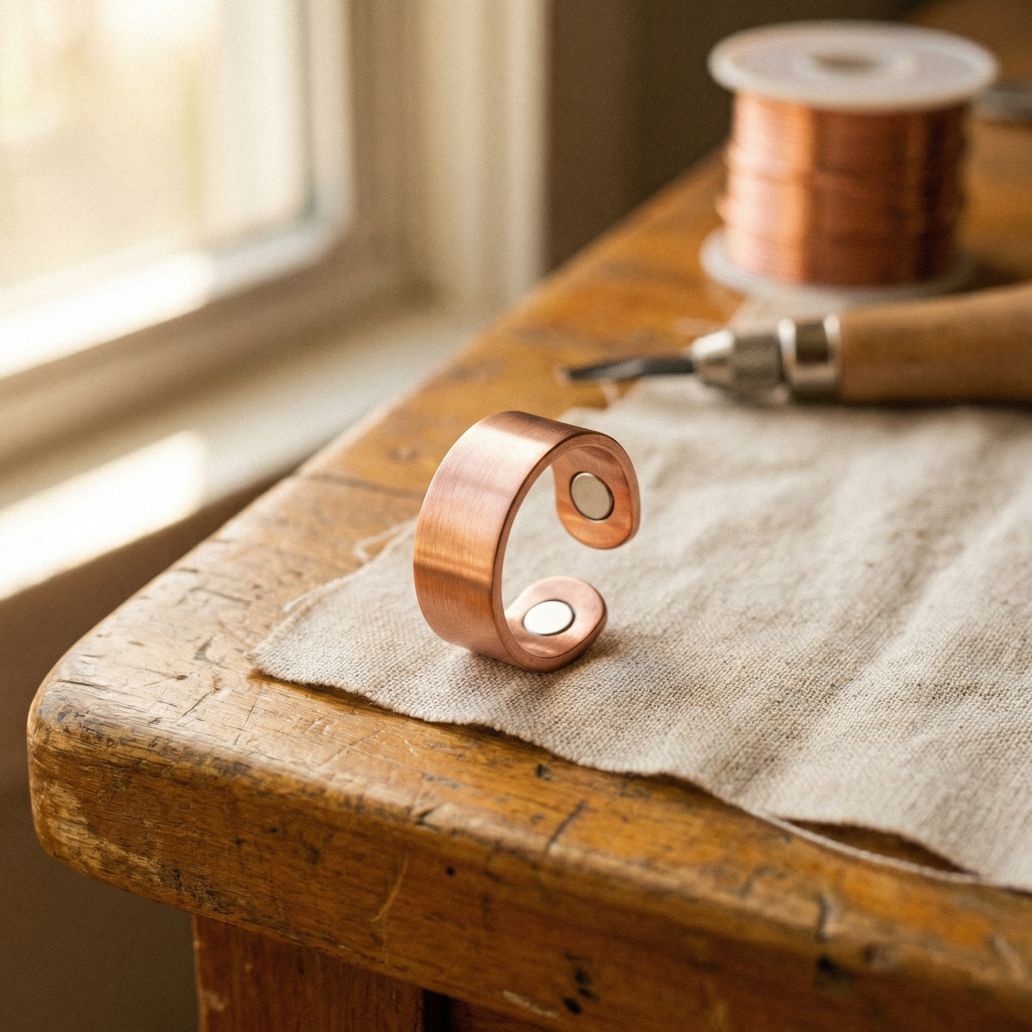 Judy's Weld Copper Ring