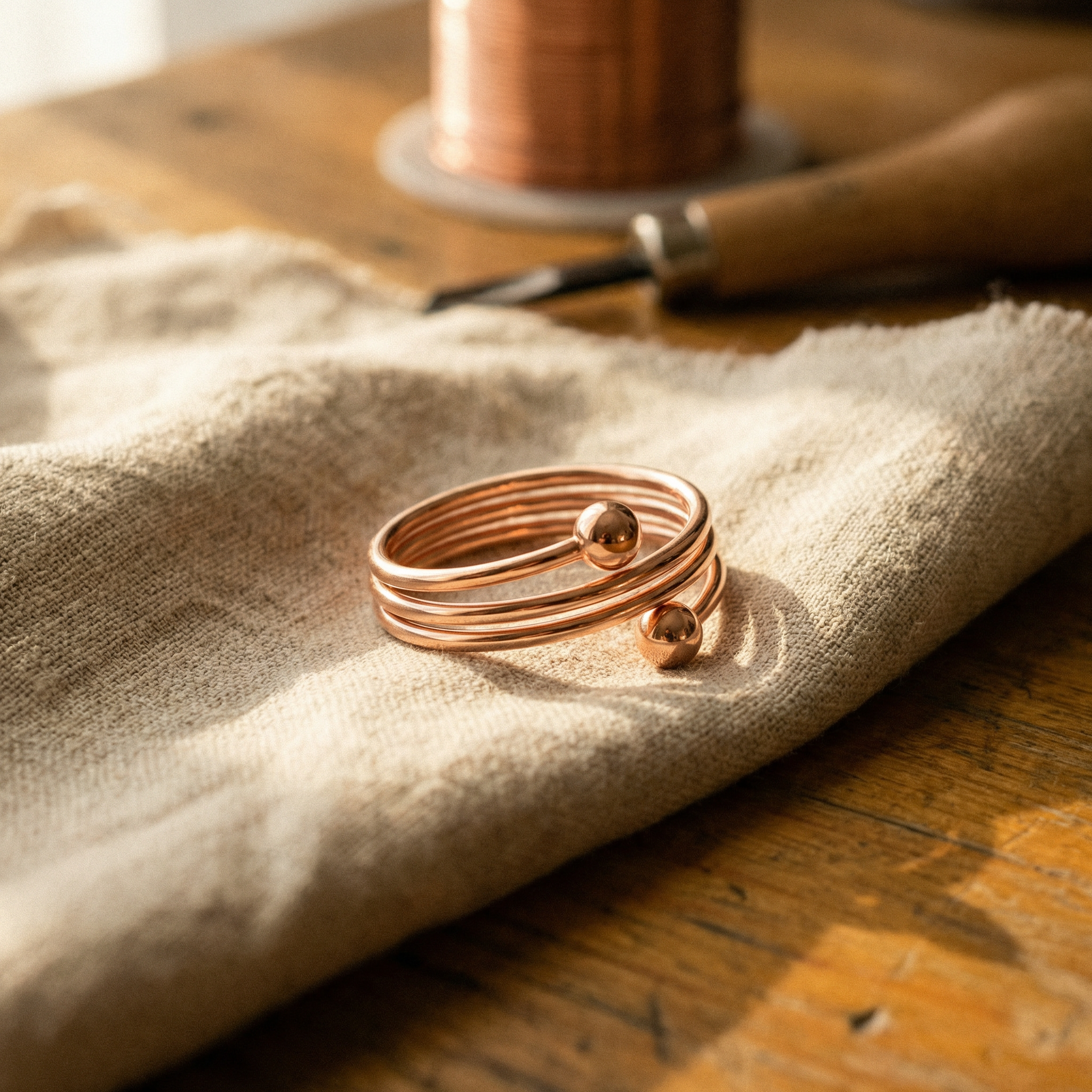 Judy's Silt Copper Ring