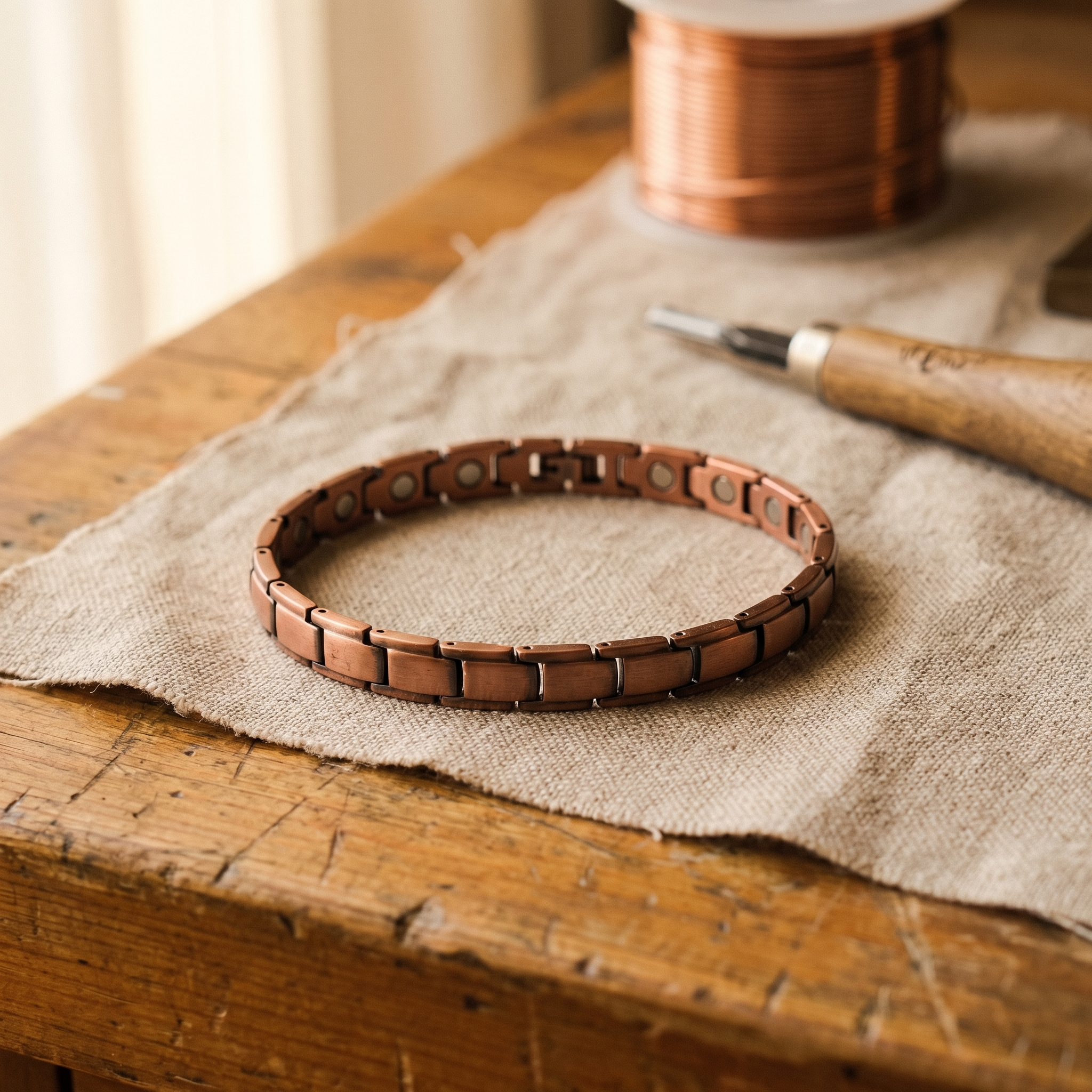 Judy's Shore Copper Anklet