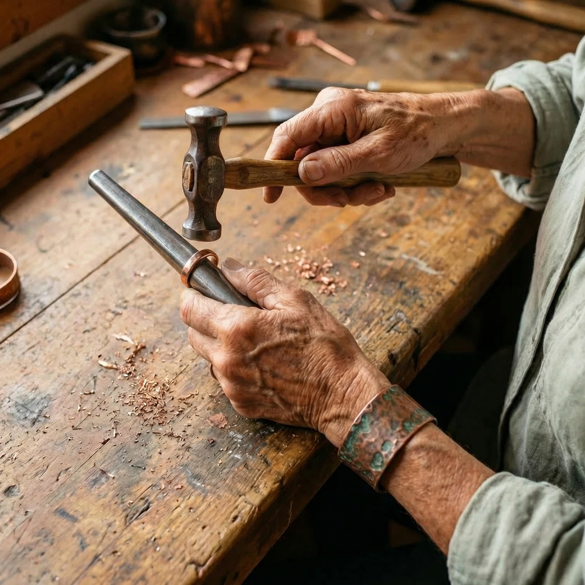 Judy's Tine Copper Ring