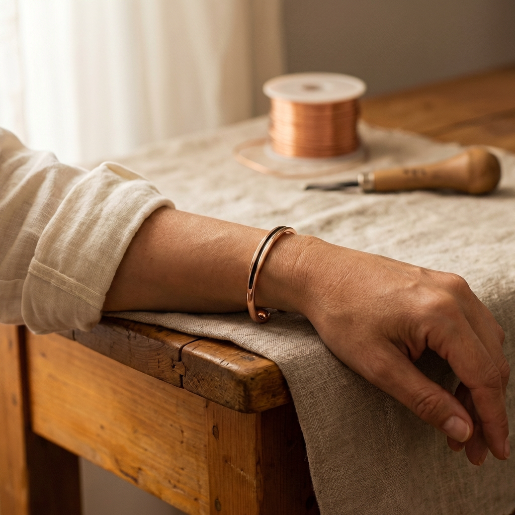 Judy's Vein Copper Bracelet
