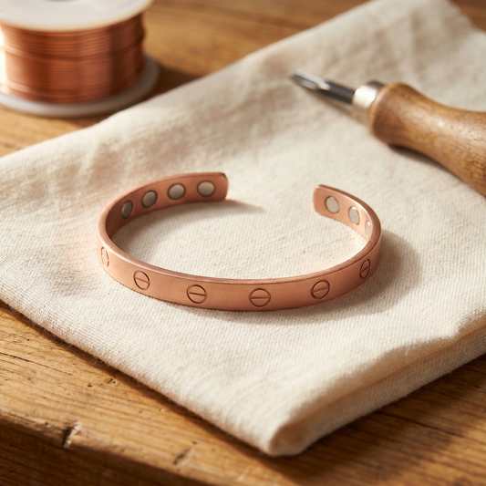 Judy's Bolt Copper Bracelet