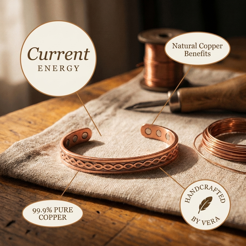 Judy's Current Copper Bracelet