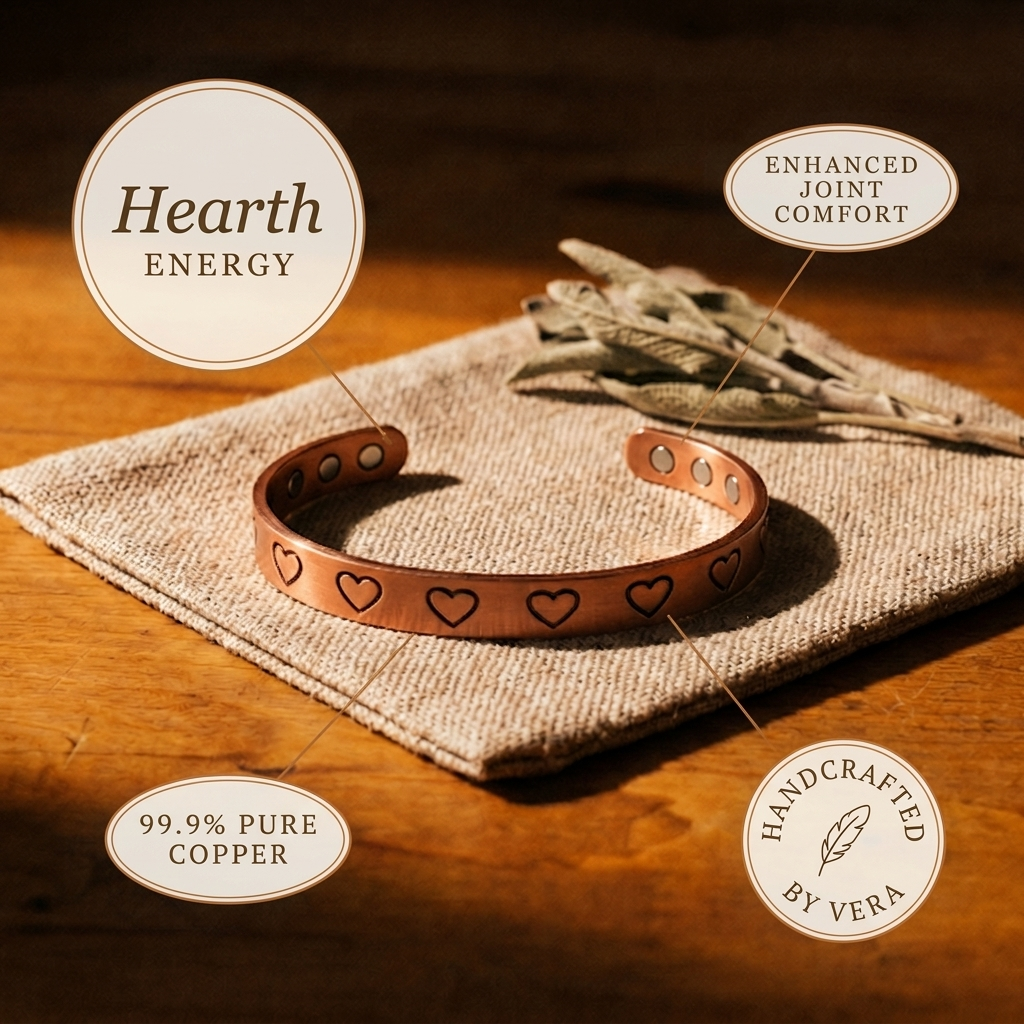 Judy's Hearth Copper Bracelet